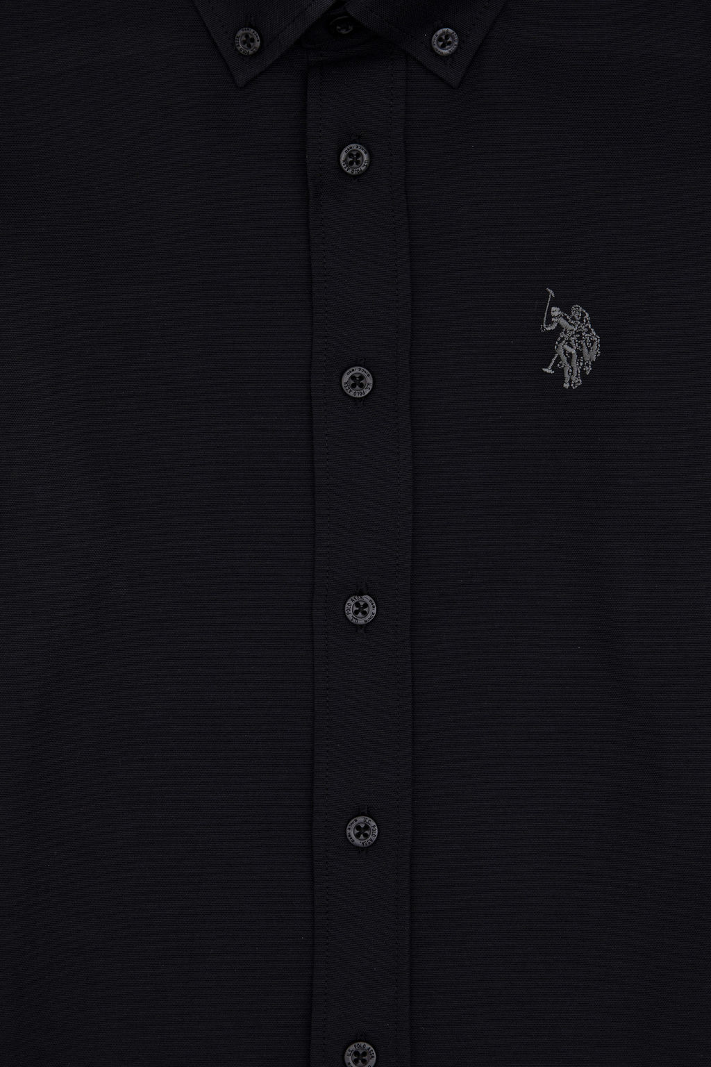 Erkek Гocuk Siyah Uzun Kollu Basic GГmlek - U.s. polo assn фото 5