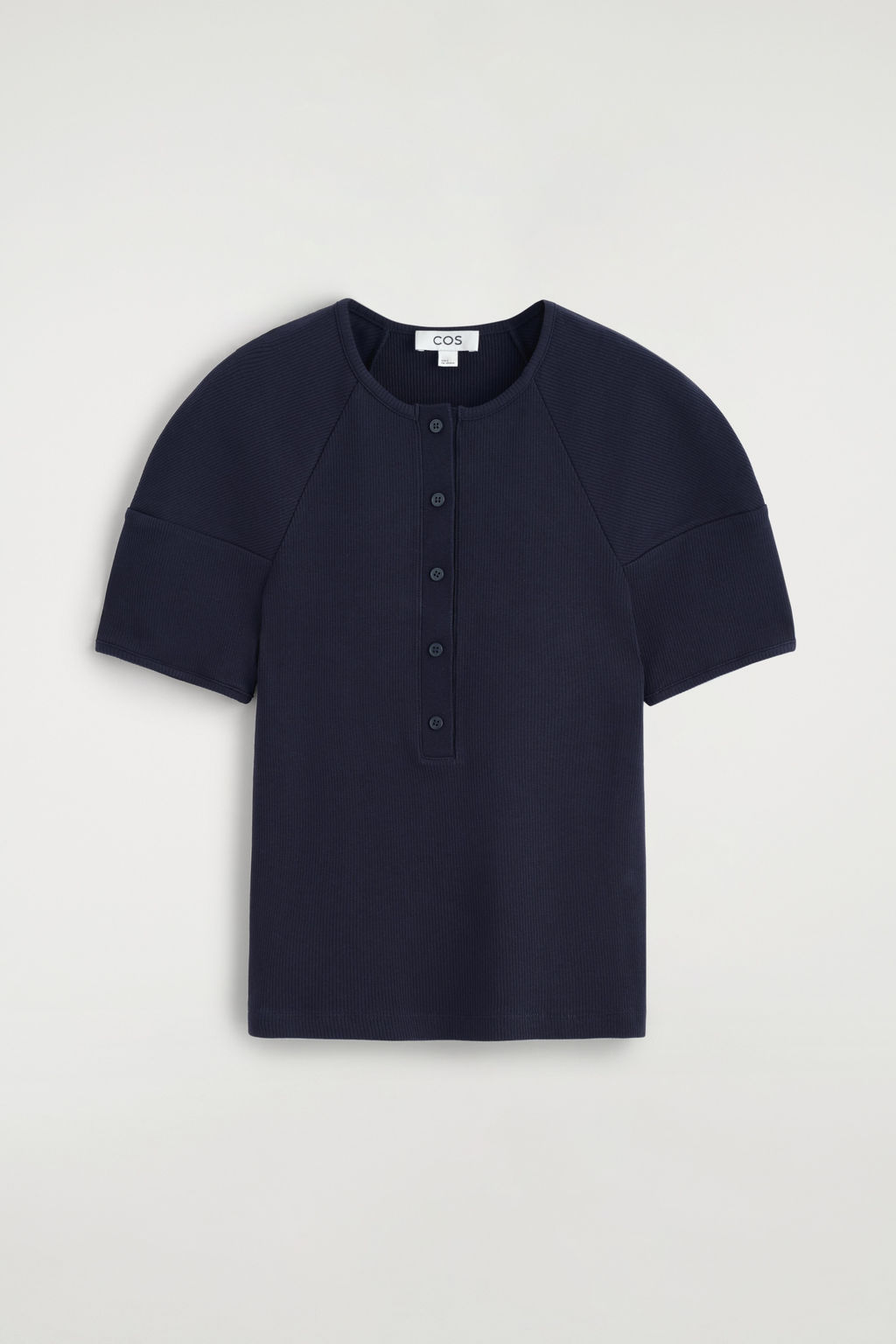 CAMISETA HENLEY DE CANAL? CON CUELLO REDONDO - H&m фото 2