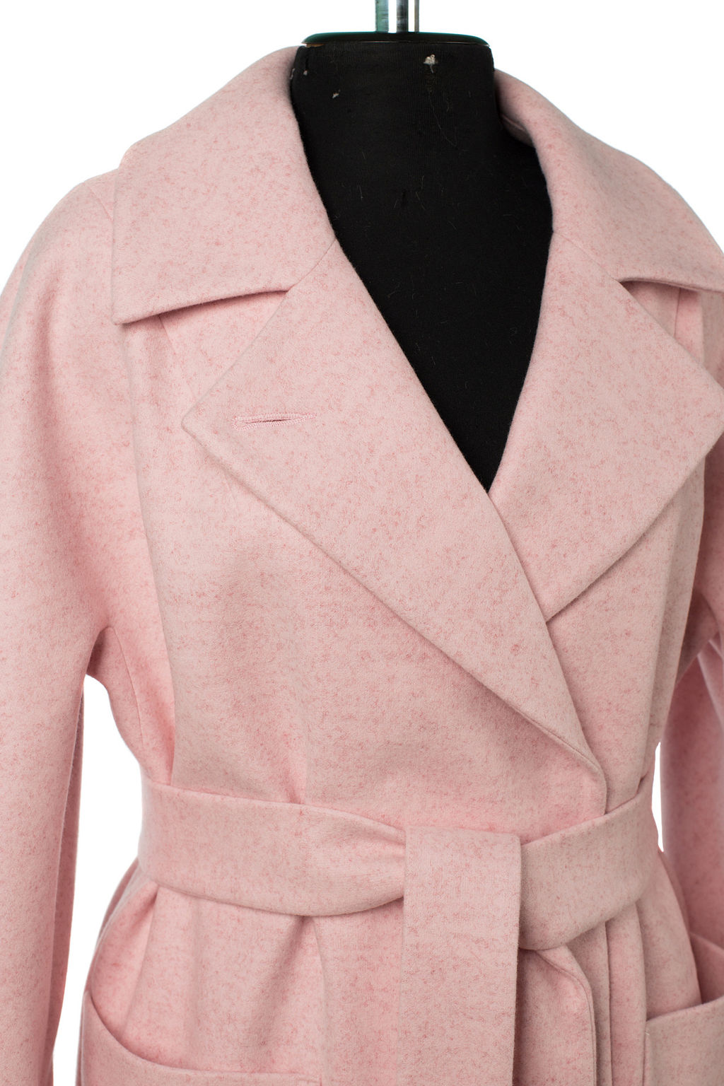 Пальто женское демисезонное (пояс) - El podio фото 17