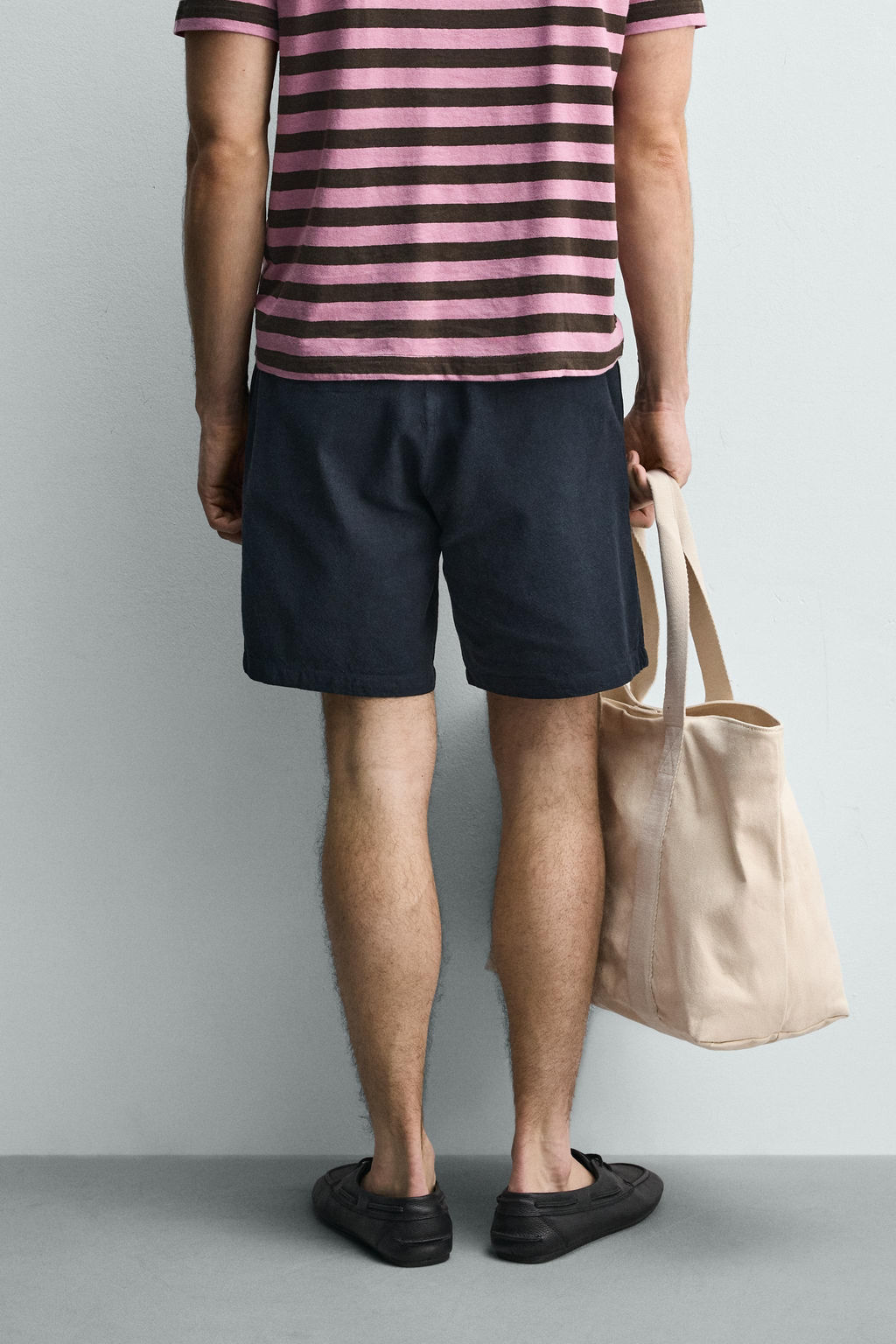 BERMUDA REGULAR FIT ESTRUCTURA / Marino - Zara фото 3
