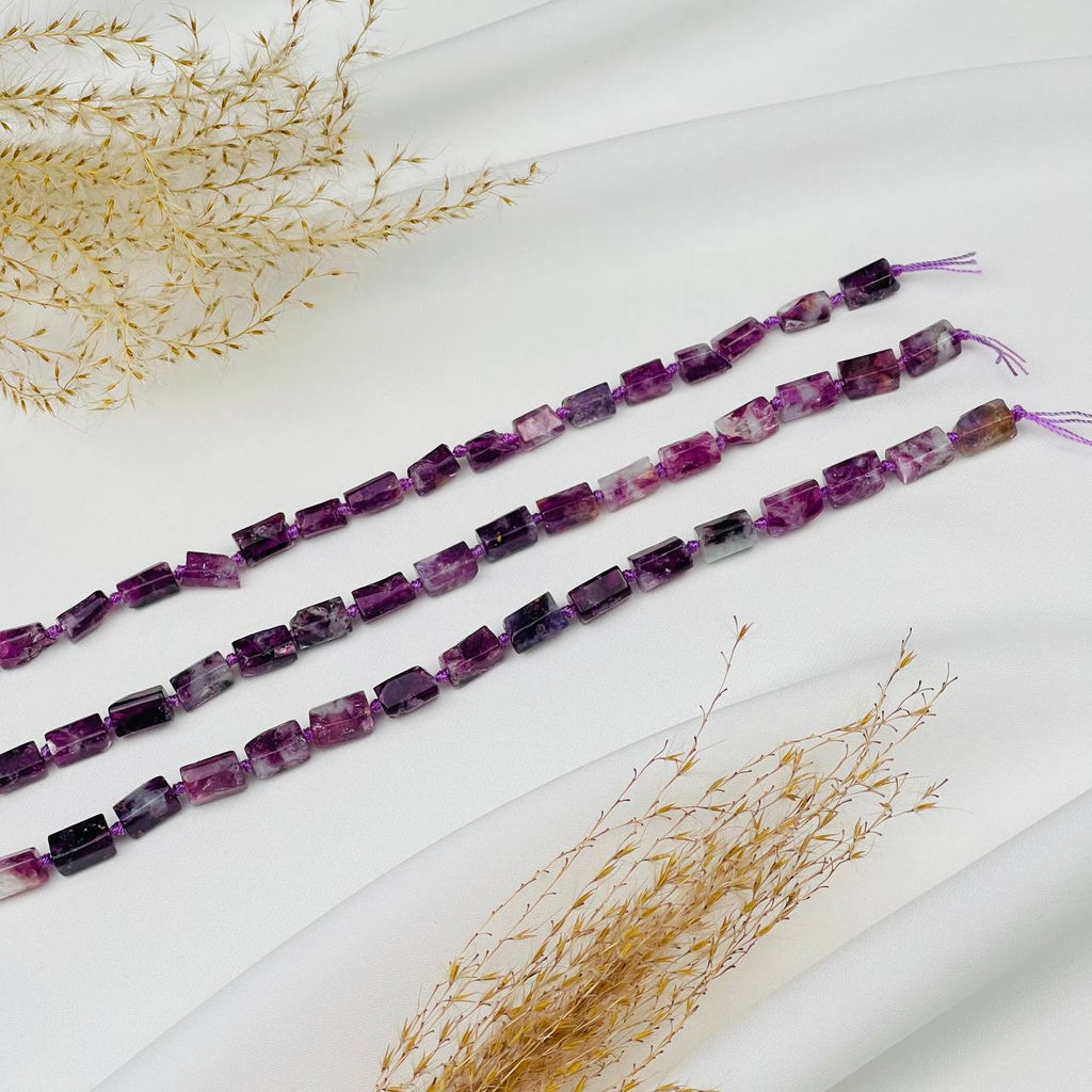 Бусины для украшений из Лепидолита - Радуга самоцветов фото 3