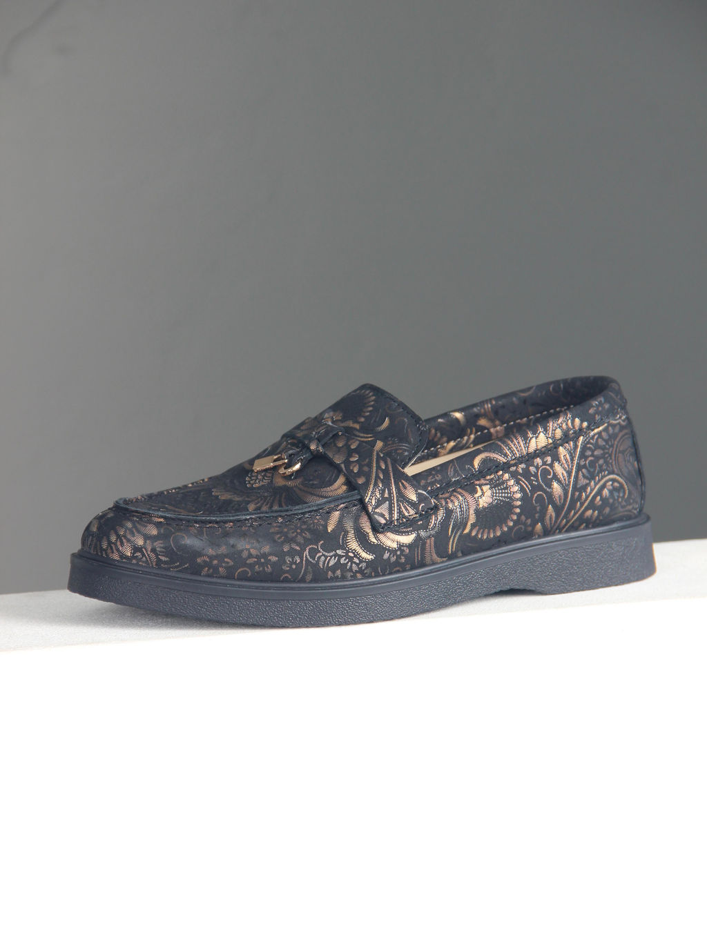 Лоферы лоферы EDART 170.2699bl. Черный грация  фото 8