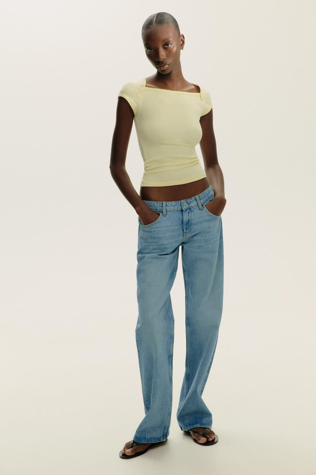 COTTON MODAL T-SHIRT - Zara фото 10
