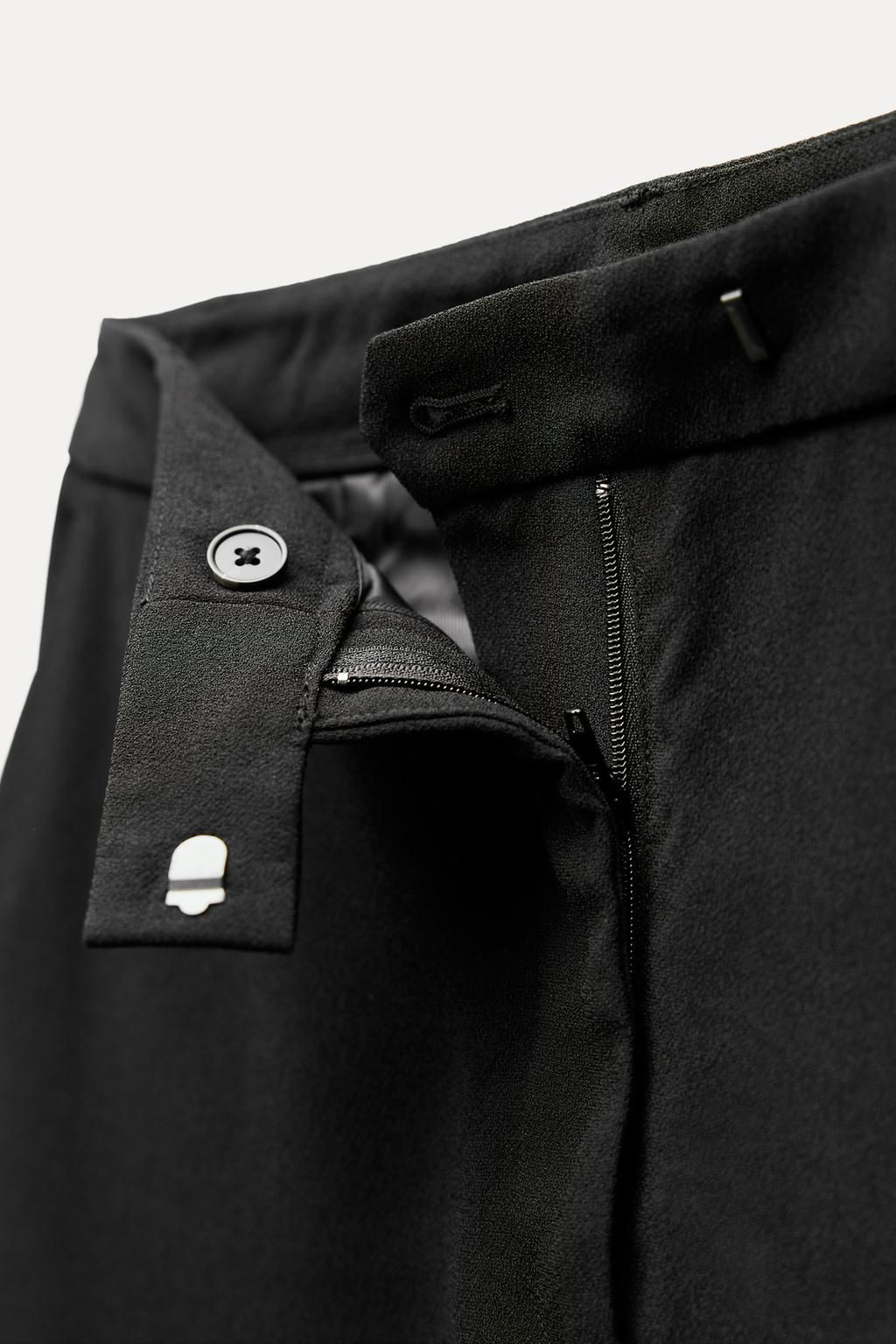 ZW COLLECTION STRAIGHT-FIT TROUSERS - Zara фото 12