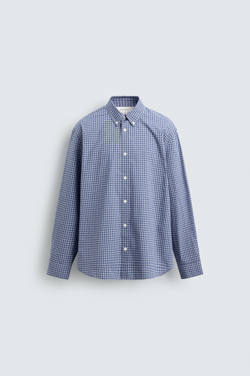 REGULAR FIT CHECK SHIRT - Zara фото 7