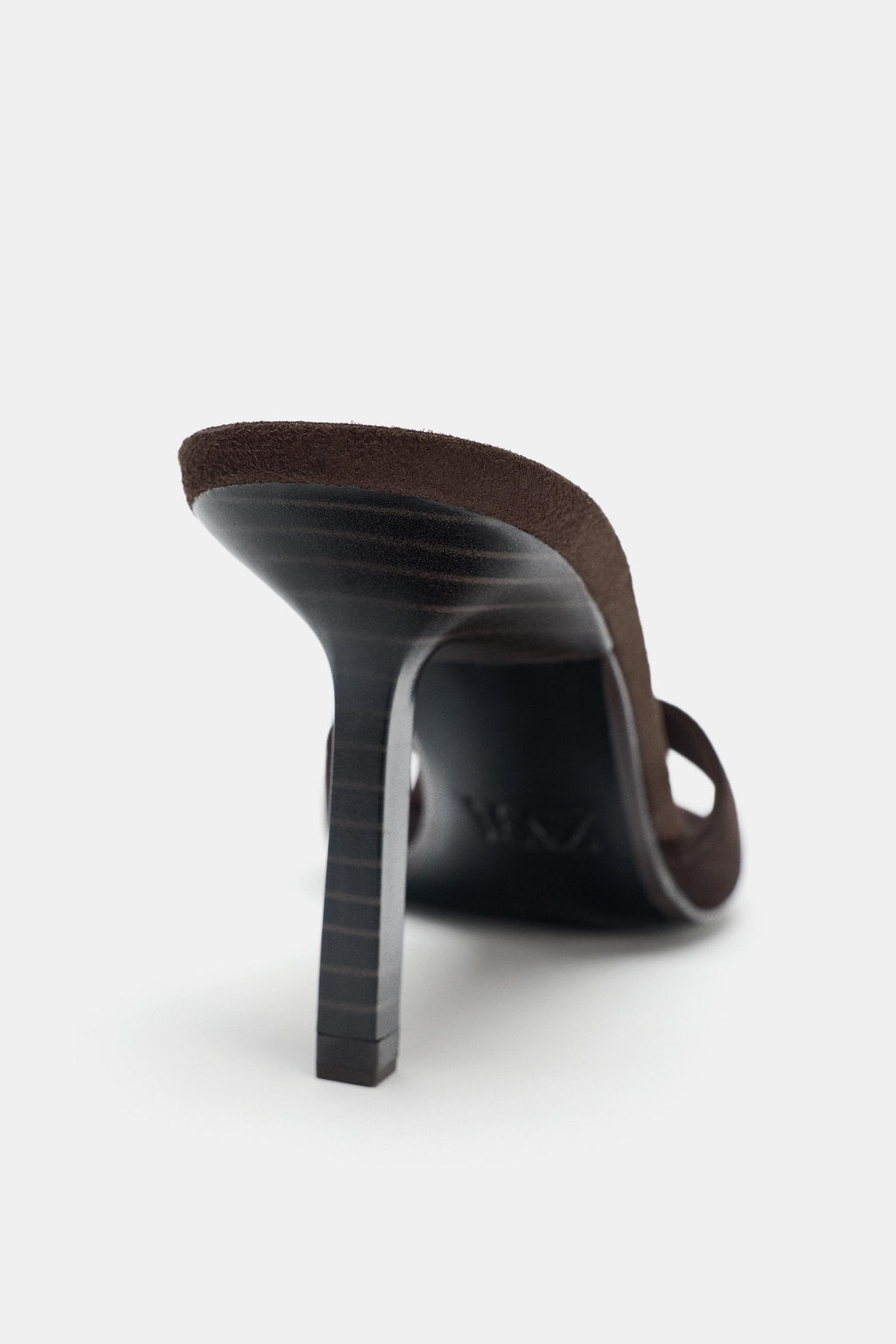SPLIT SUEDE HIGH-HEEL SANDALS - Zara фото 11