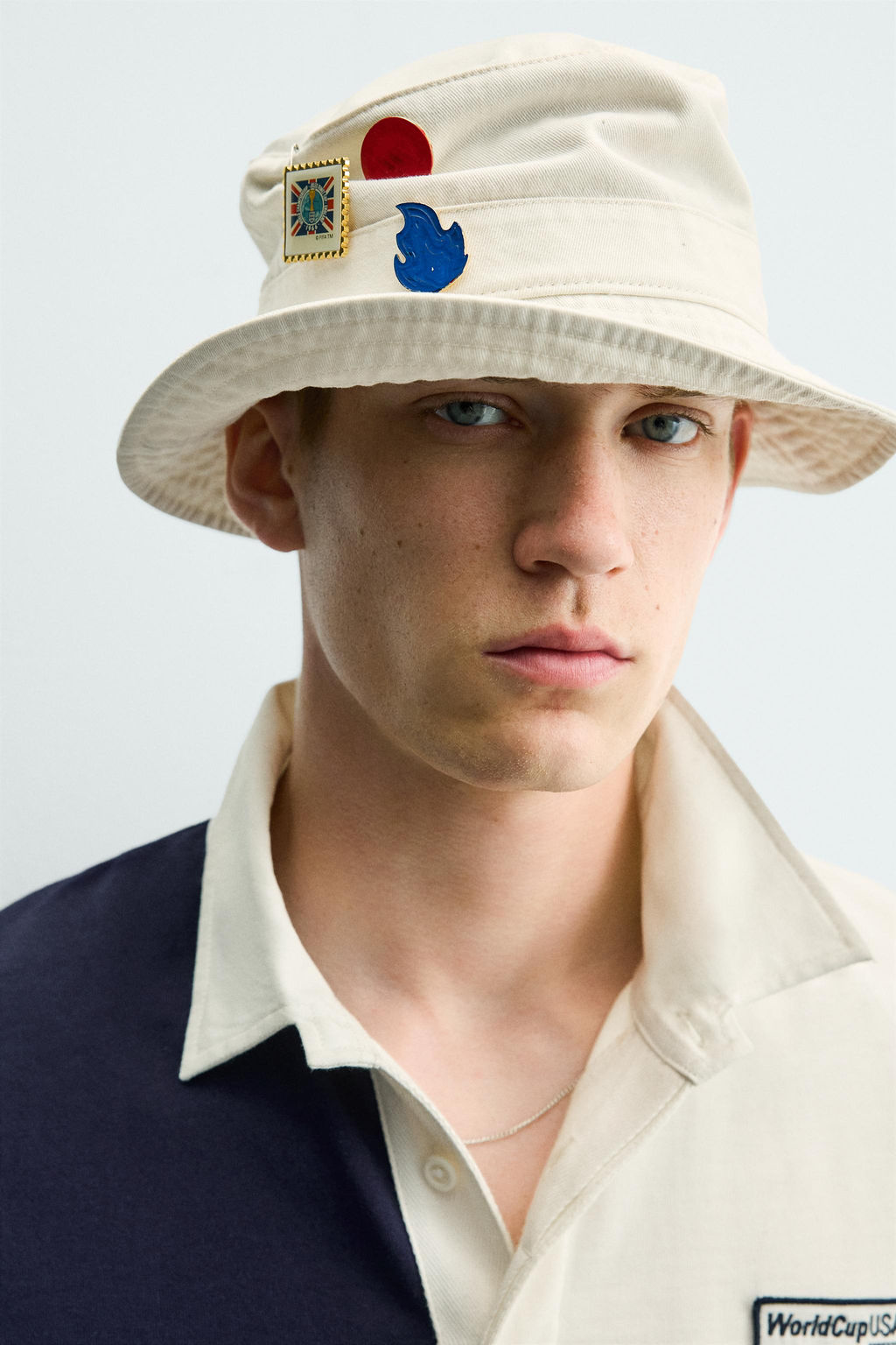 POLO COLOR BLOCK USA 94 FIFA WORLD CUP FIFA CLASSICS / Marino - Zara фото 6