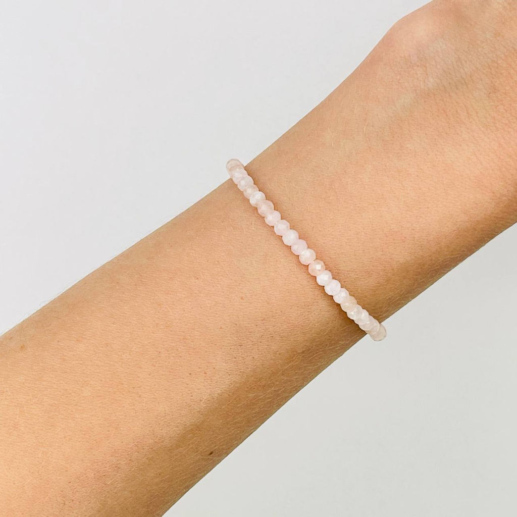 Браслет из Морганит 18,5 см +