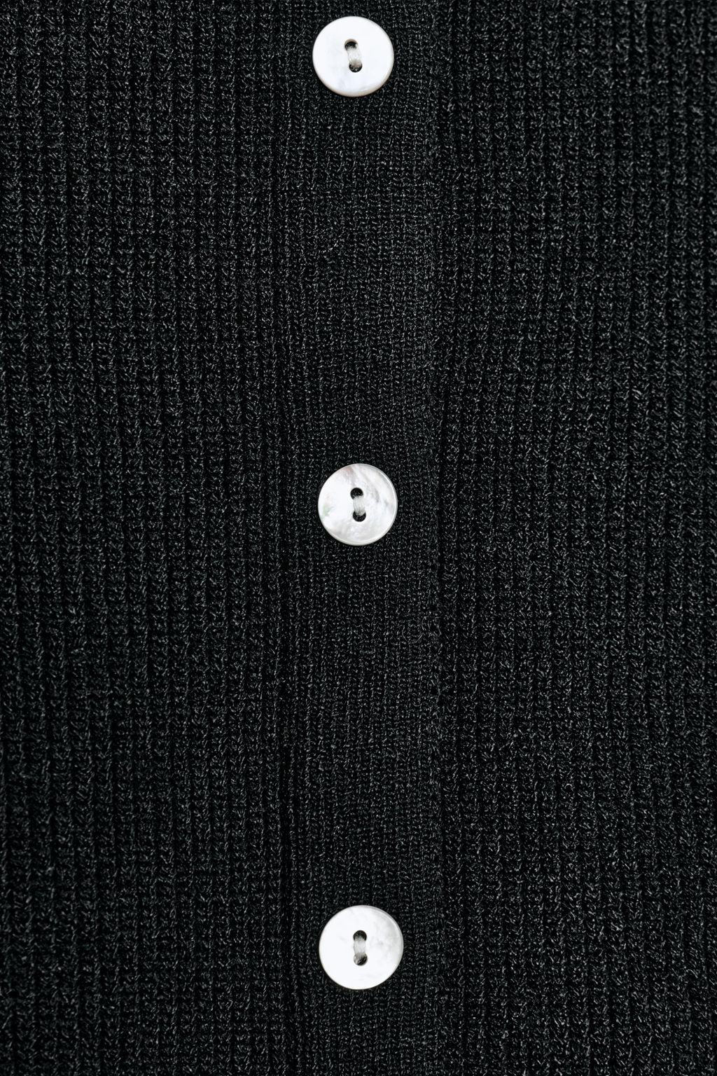 TOP RIB PEPLUM BOTONES / Negro - Zara фото 4