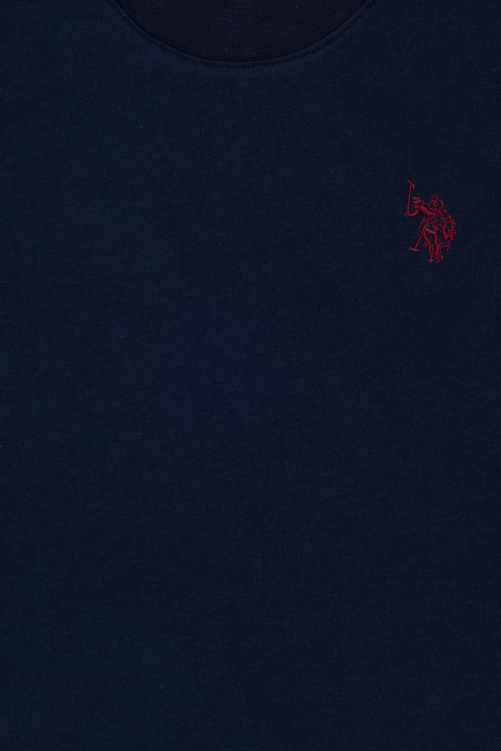 Базовый свитшот с круглым вырезом темно-синего цвета для мальчиков Неожиданная скидка в корзине - U.s. polo assn фото 3