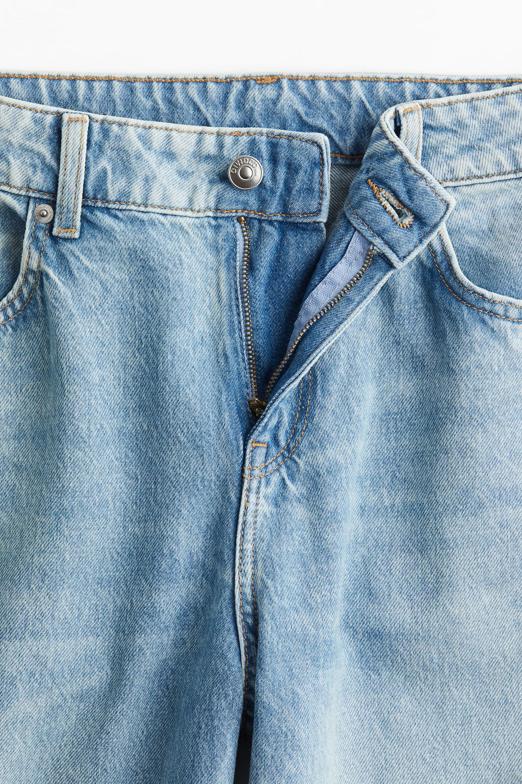 Baggy Wide Low Jeans - H&m фото 8
