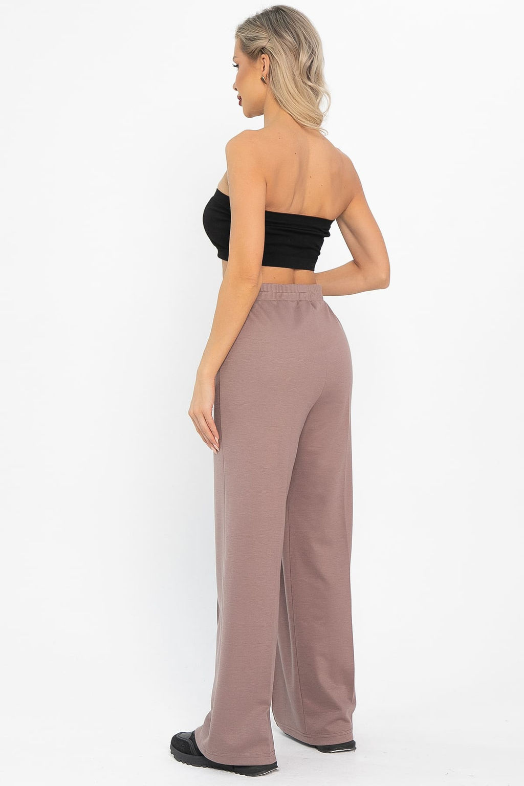 Костюм трикотажный Осенний комфорт (коричневый) К14680-30М - Lt collection фото 8
