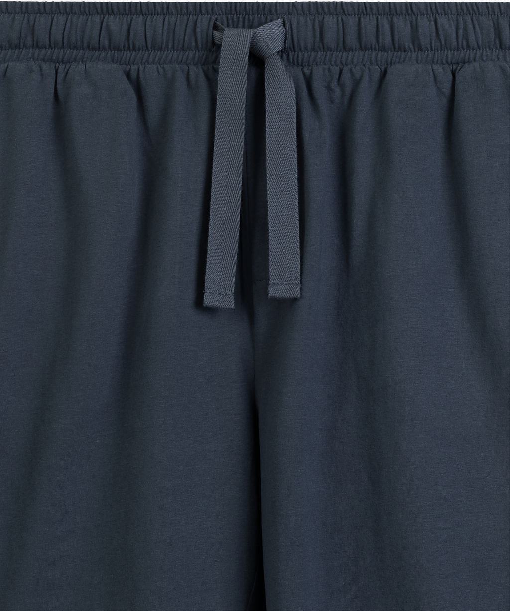 ATLANTIC NMB-039 Пижамные шорты мужские Plain Shorts сине-зеленый  фото 4