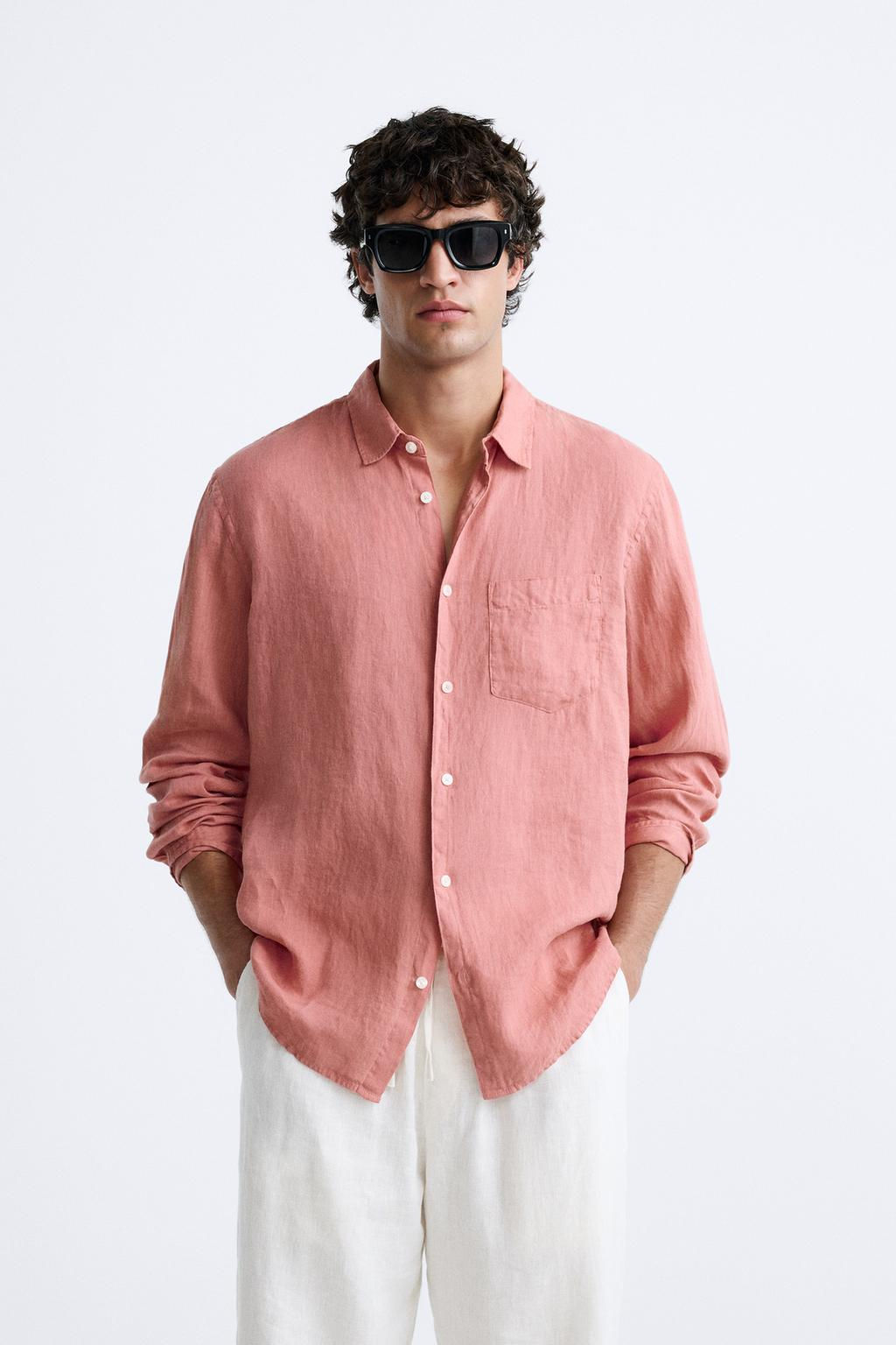 %100 KETEN GOMLEK - Zara фото 12