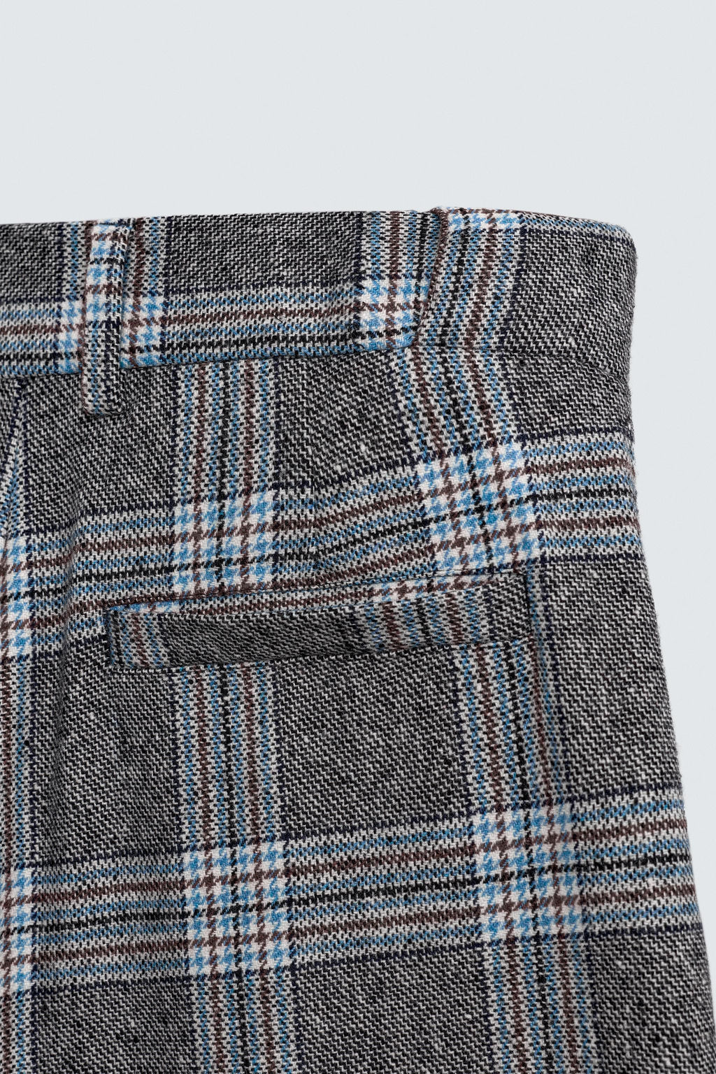 WIDE-LEG CHECK TROUSERS HARRY LAMBERT FOR ZARA X DISNEY  фото 9