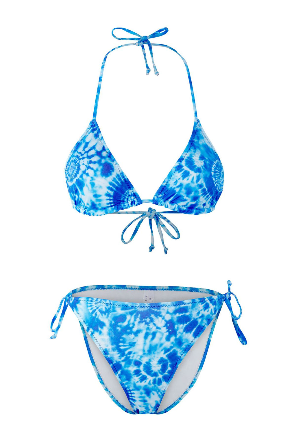 Batik Desenli Ucgen Baglamal? Bikini Tak?m? TBESS23BT00005