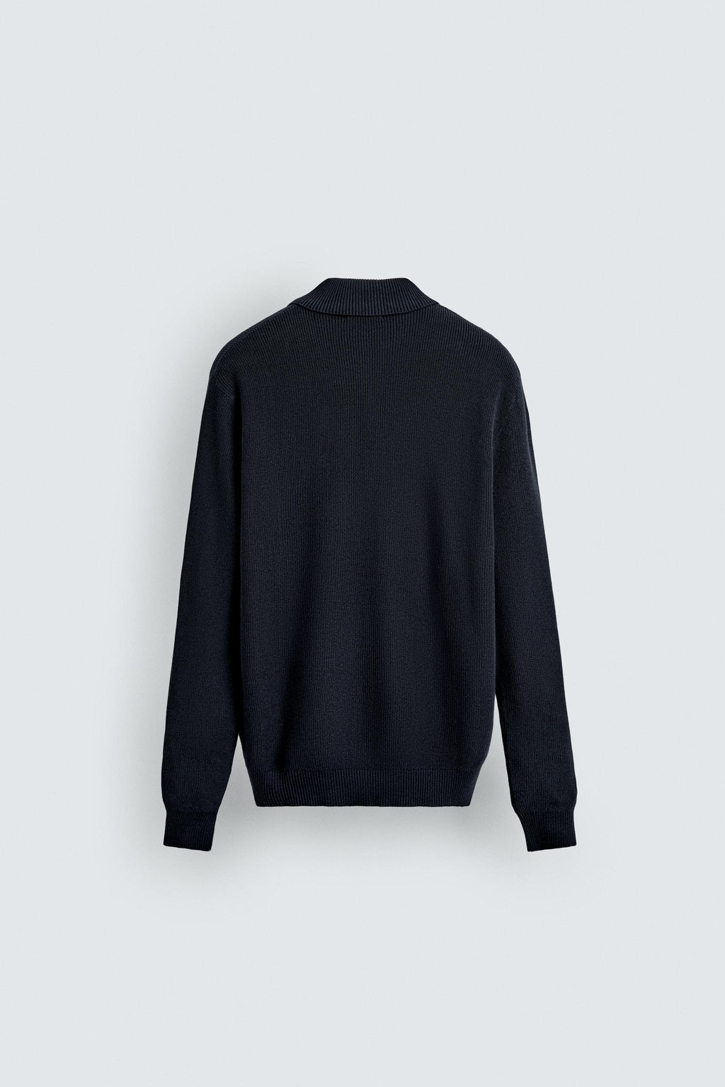 PURL KNIT POLO SHIRT - Zara фото 8