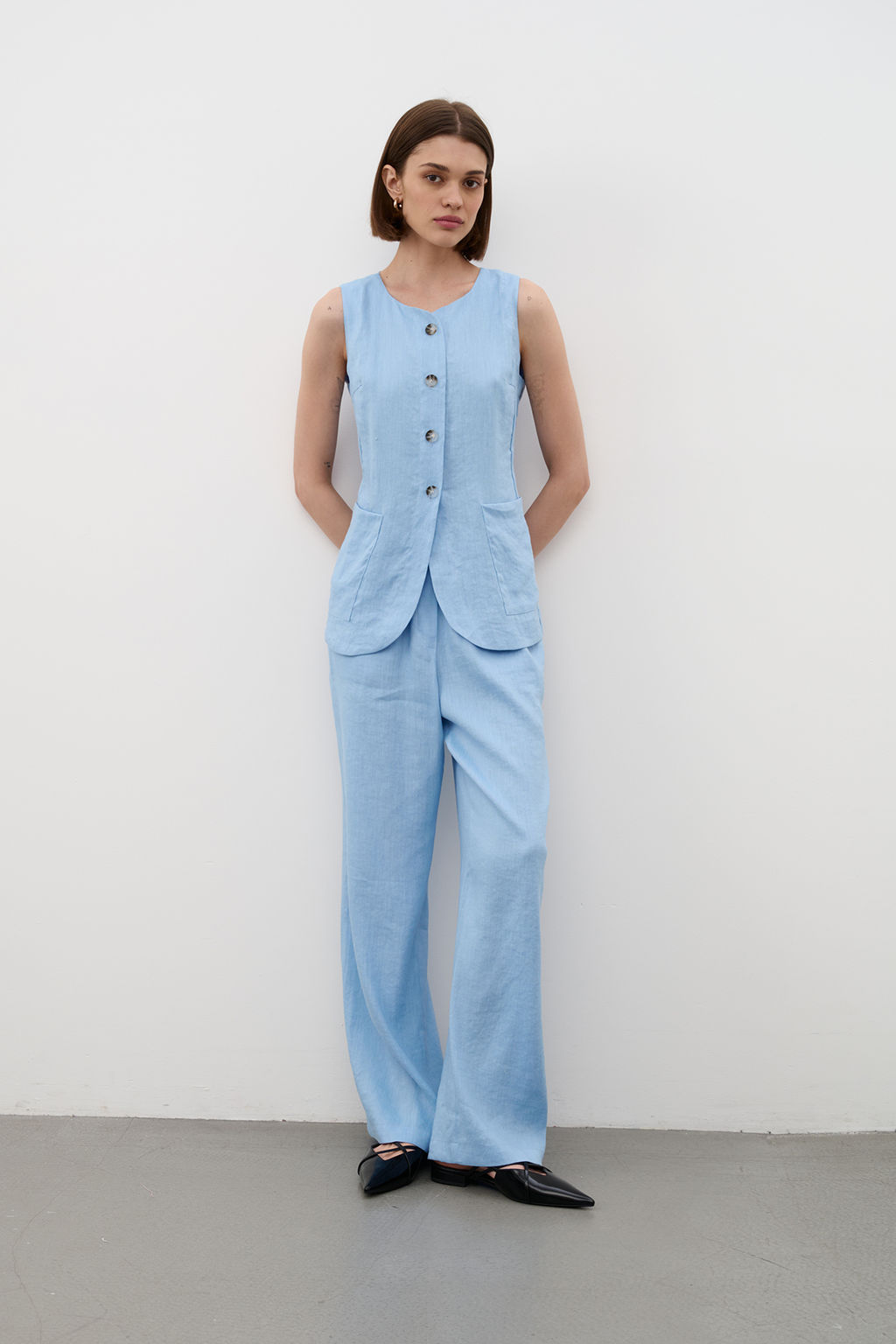 Брюки TR25 2V_Nile Blue/Голубой