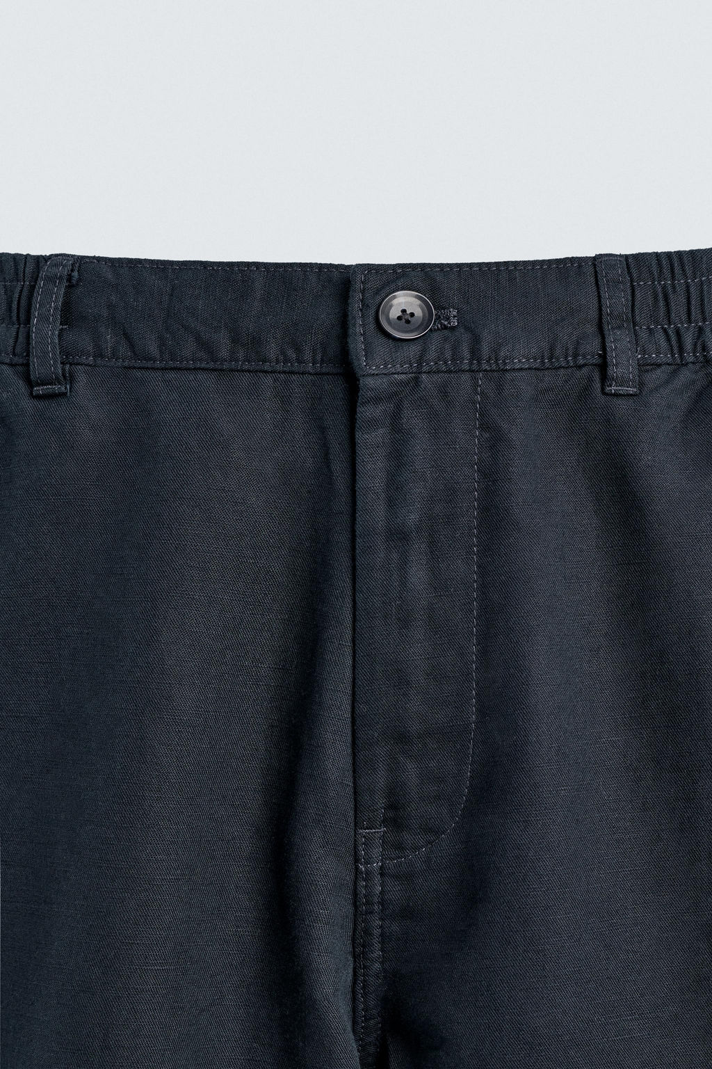 PANTAL?N FLUIDO STRAIGHT FIT / Marino - Zara фото 9