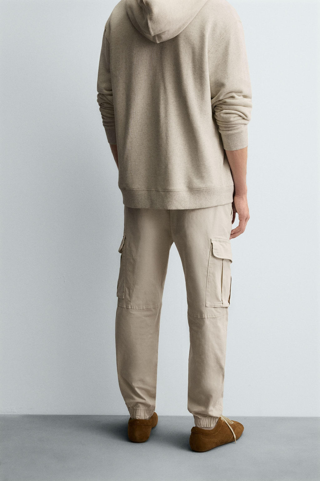 PANTAL?N CARGO SLIM FIT / Hielo - Zara фото 3