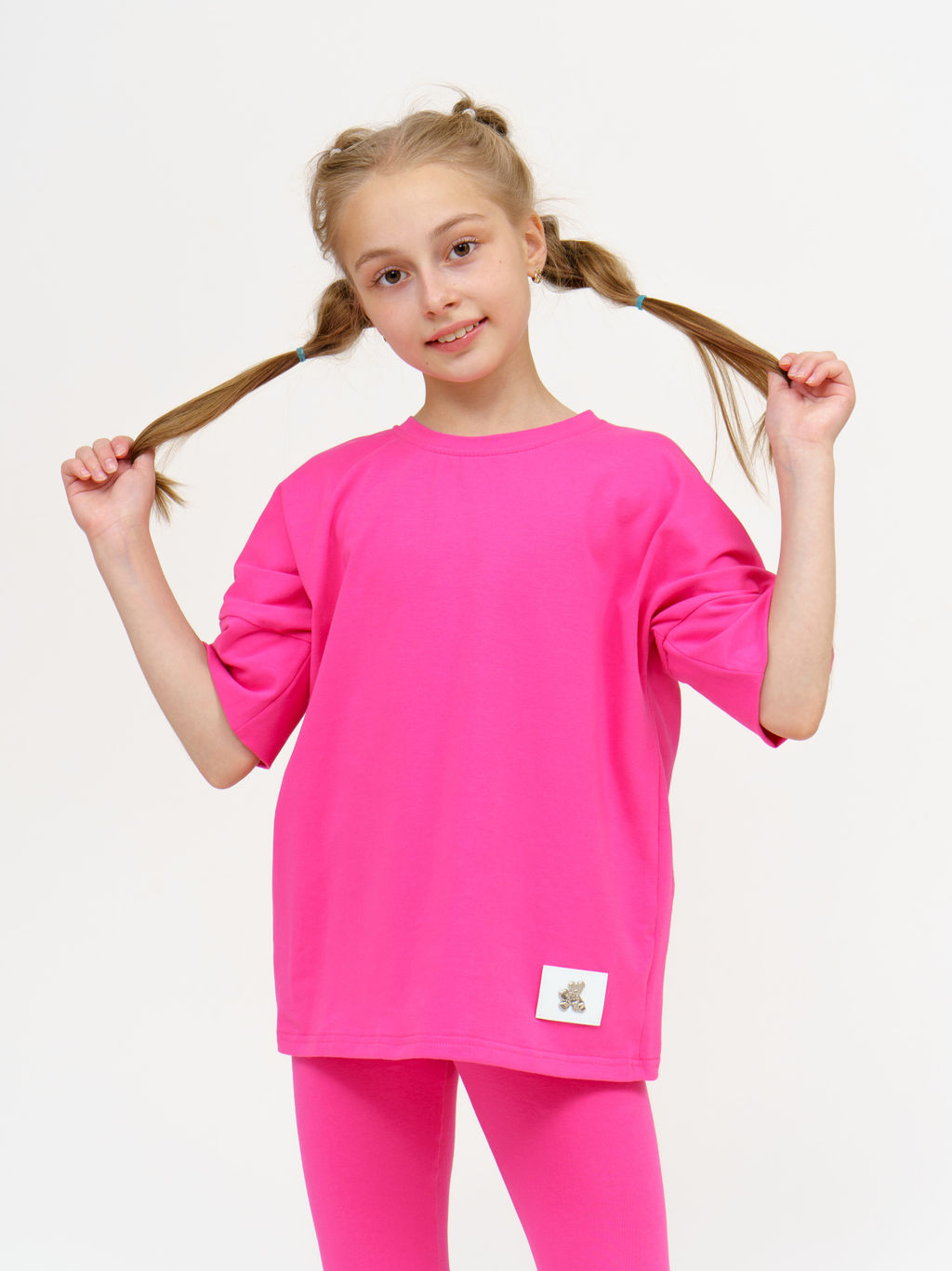 949Д Костюм с леггинсами "Фуксия"