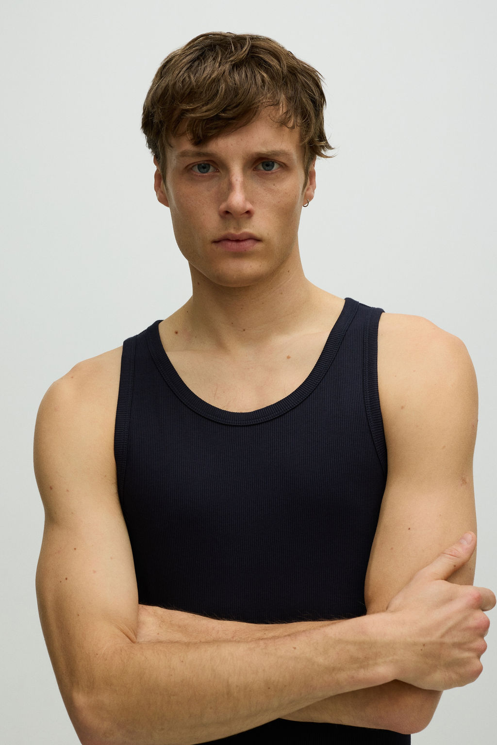 Camiseta sin mangas en canal? Slim Fit - H&m фото 6
