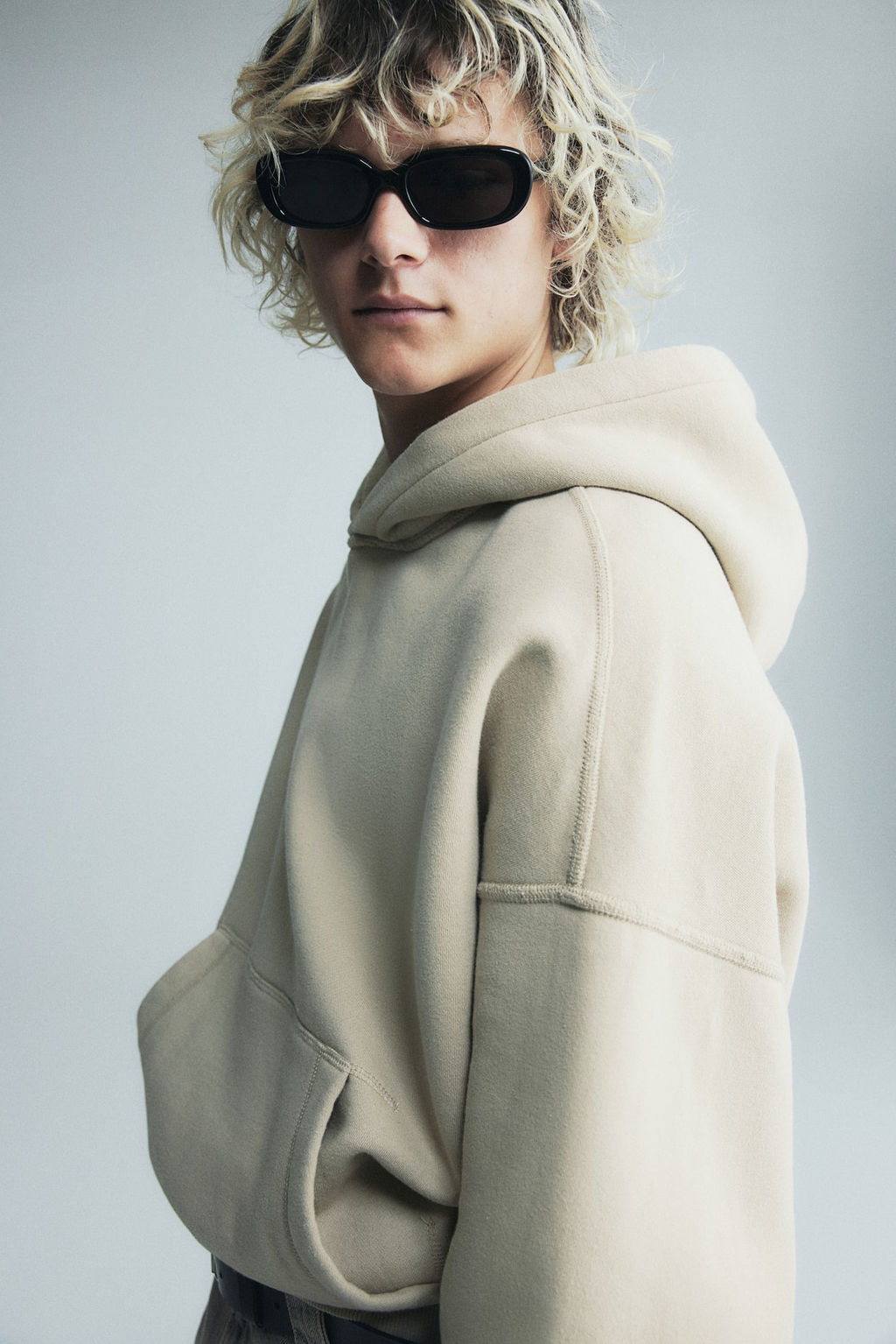 Sudadera con capucha Oversized Fit - H&m фото 3