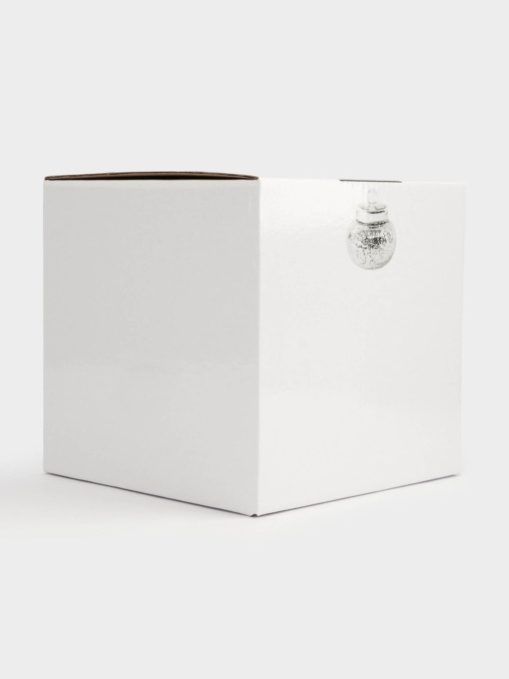 Конфетница, 16х15 см, с крышкой, стекло, серебристая, Кракелюр, Craquelure - Anna lafarg фото 6