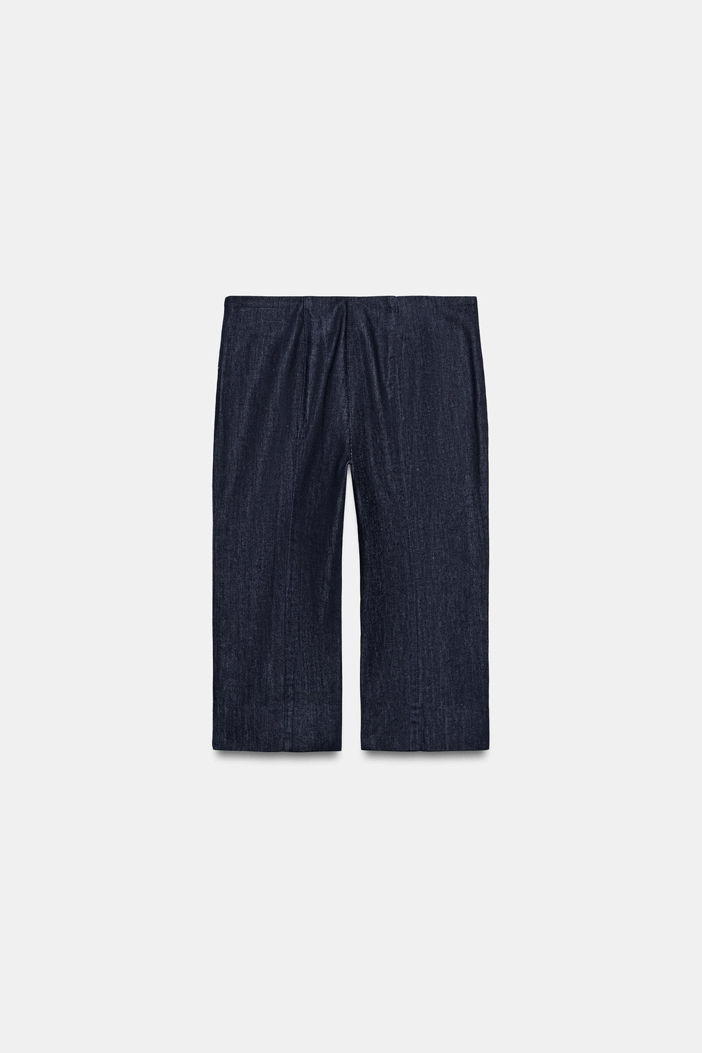 PANTAL?N CAPRI DENIM ZW COLLECTION / Azul - Zara фото 6