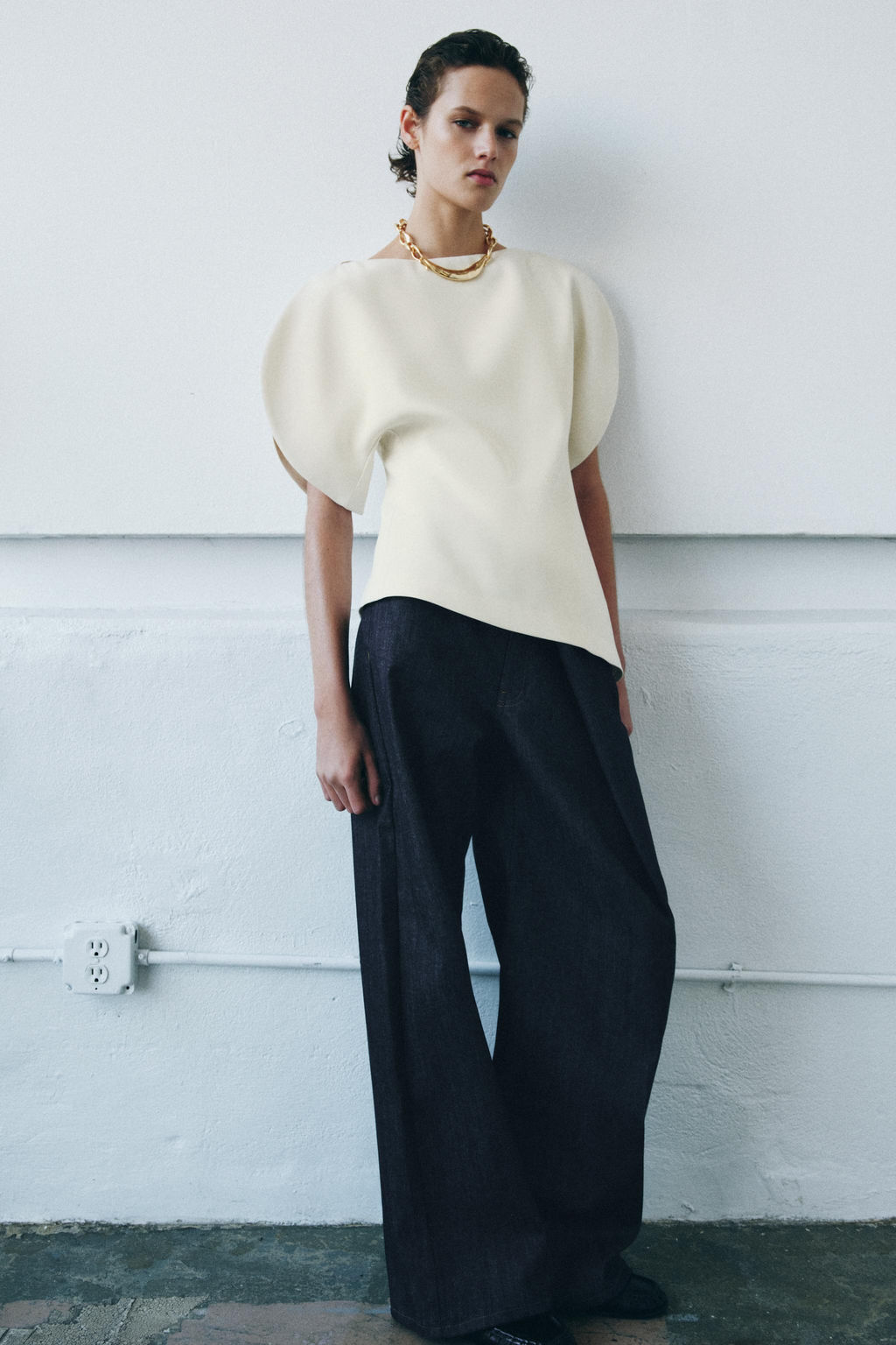 PUFF SLEEVE TOP ZW COLLECTION - Zara фото 9