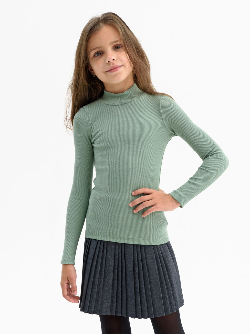 Водолазка кашкорсе Хлопок 95% (стойка) - Оптима фото 40