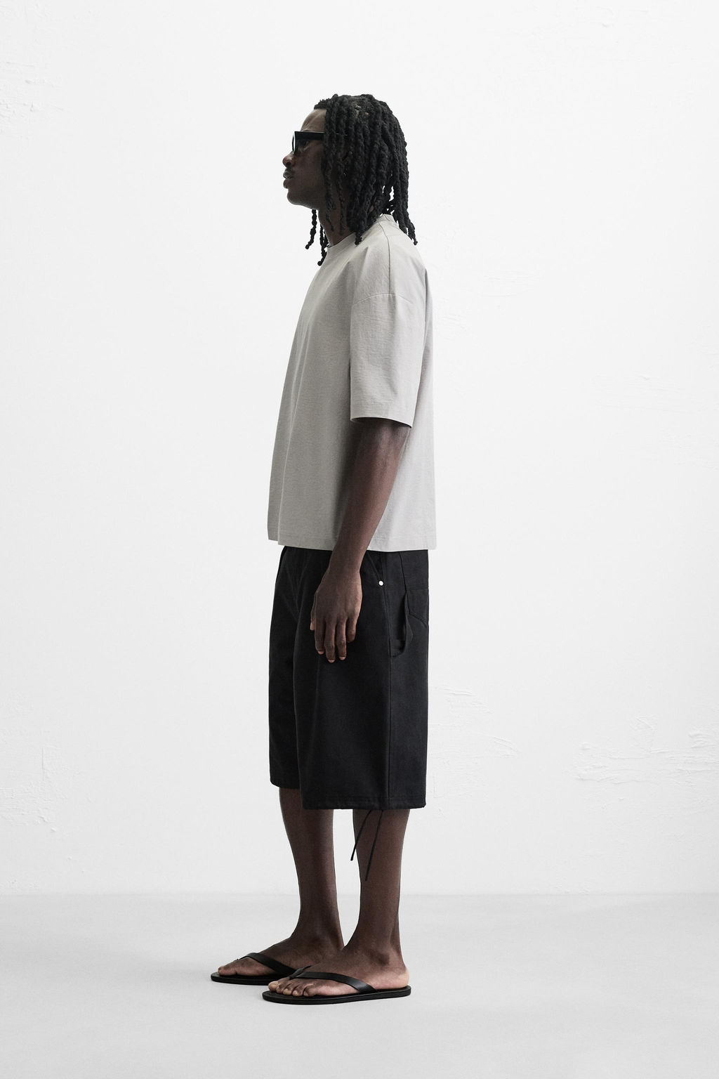 RELAXED FIT TECHNICAL T-SHIRT - Zara фото 4