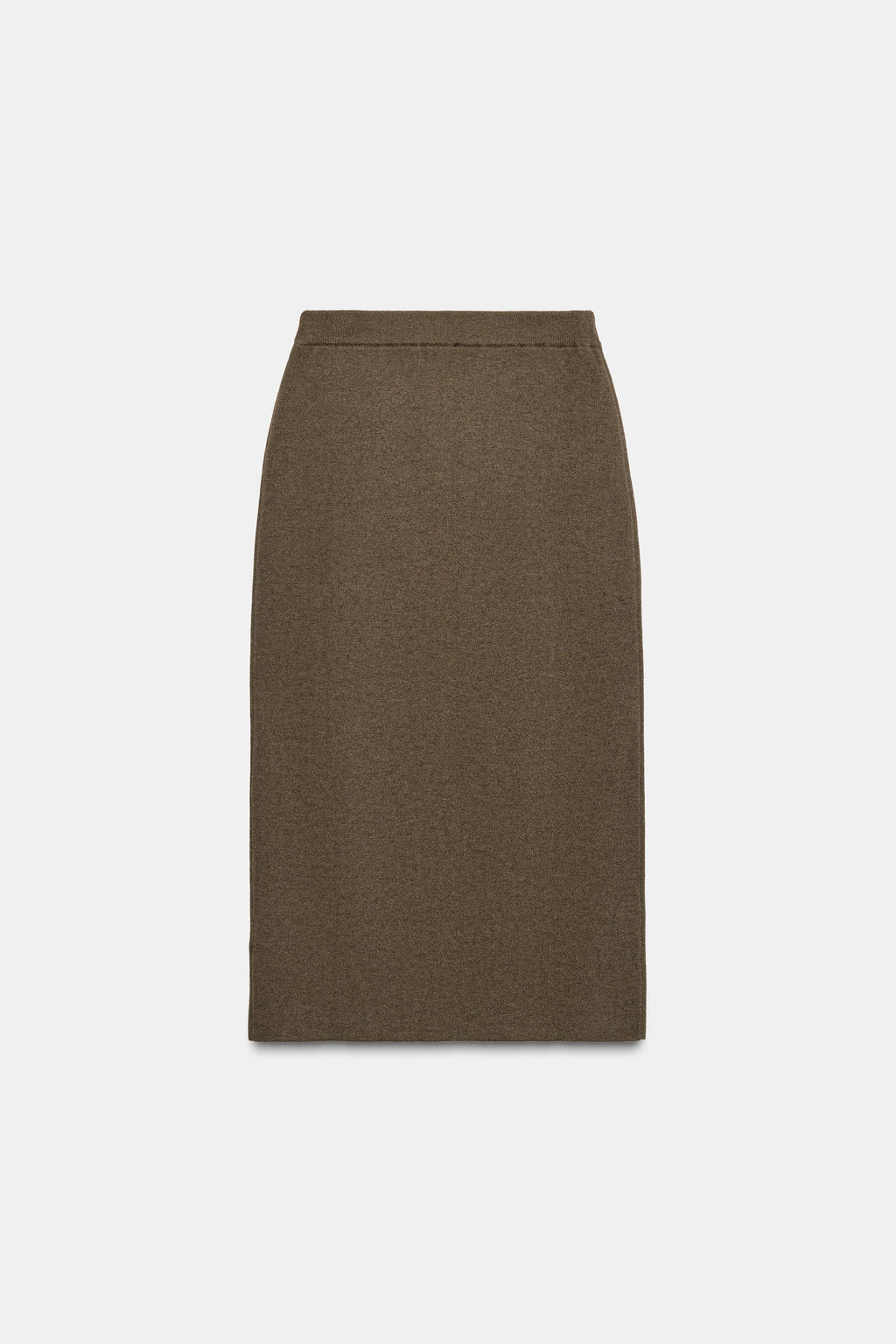 STRAIGHT WOOL MIDI SKIRT - Zara фото 3