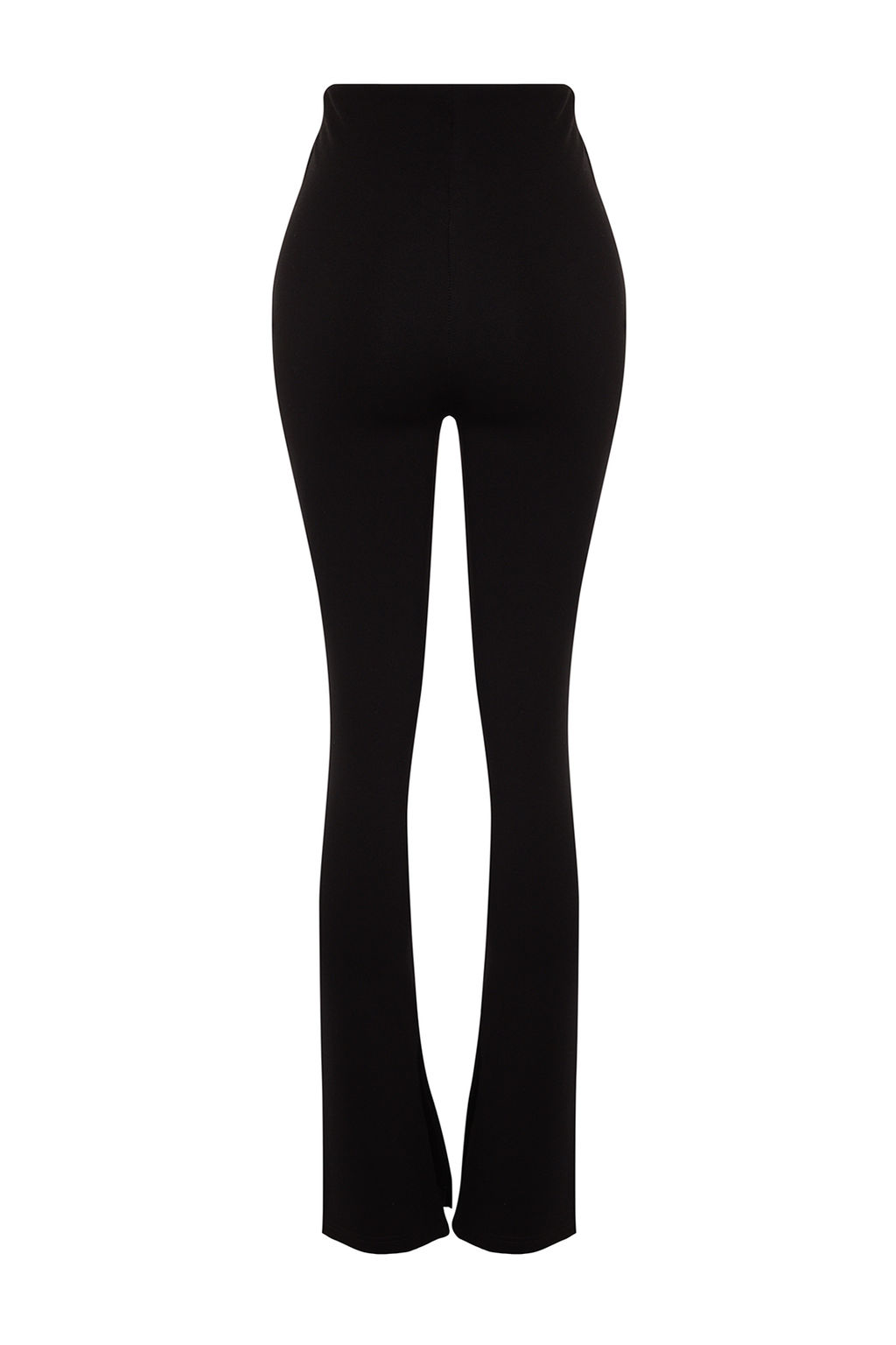 TRENDYOLMILLA Siyah Icten Y?rtmacl? Yuksek Bel Interlok Orme Tayt Pantolon TWOAW24PL00122  фото 8