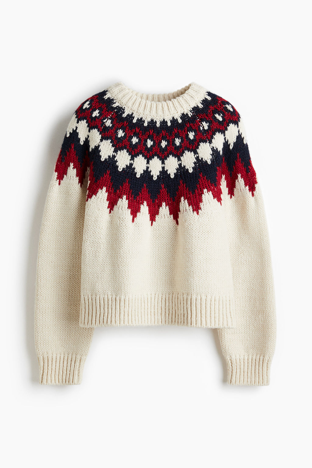 Jersey en punto jacquard