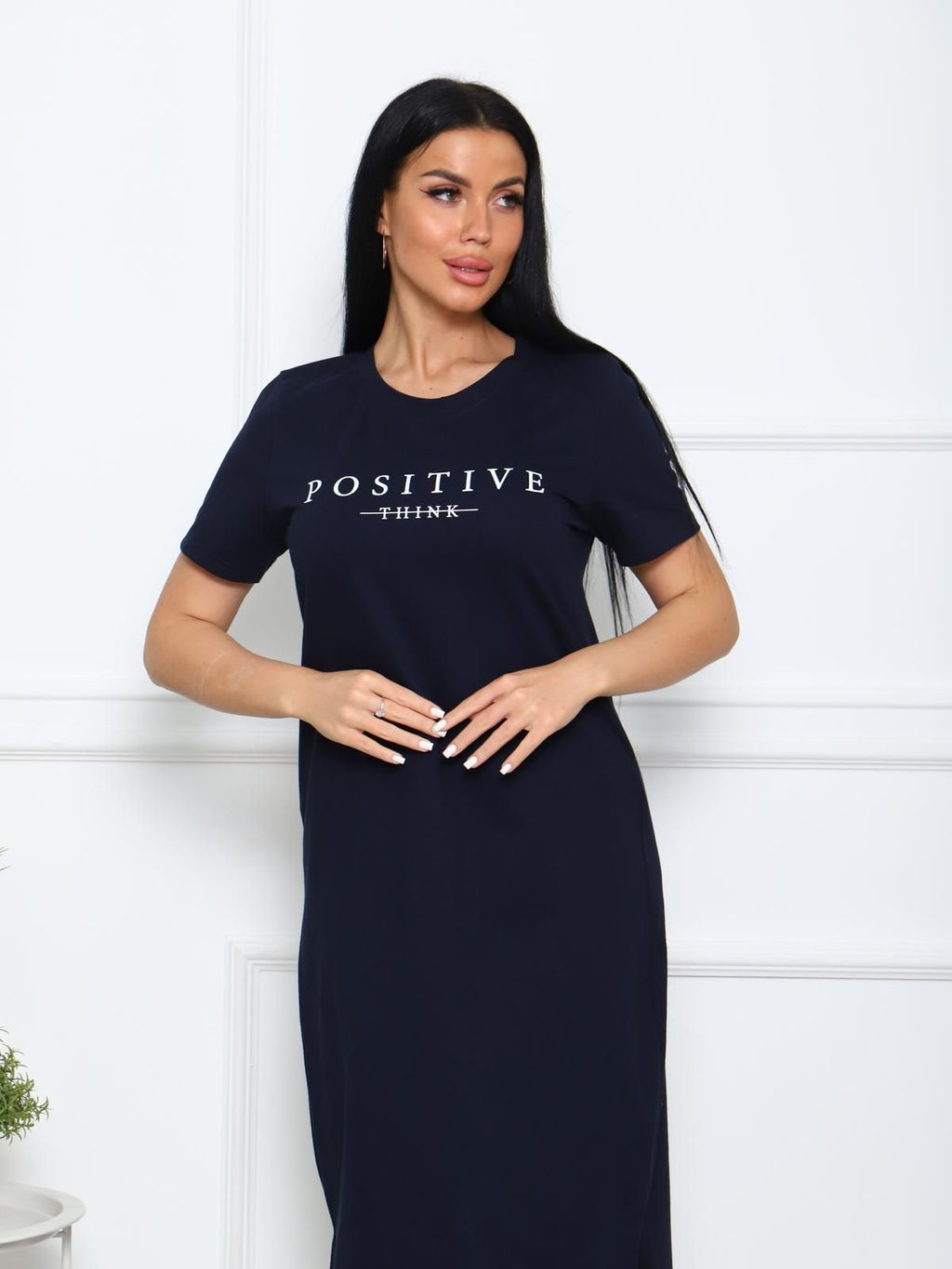 IV-CAPRIZ Актив - платье синий