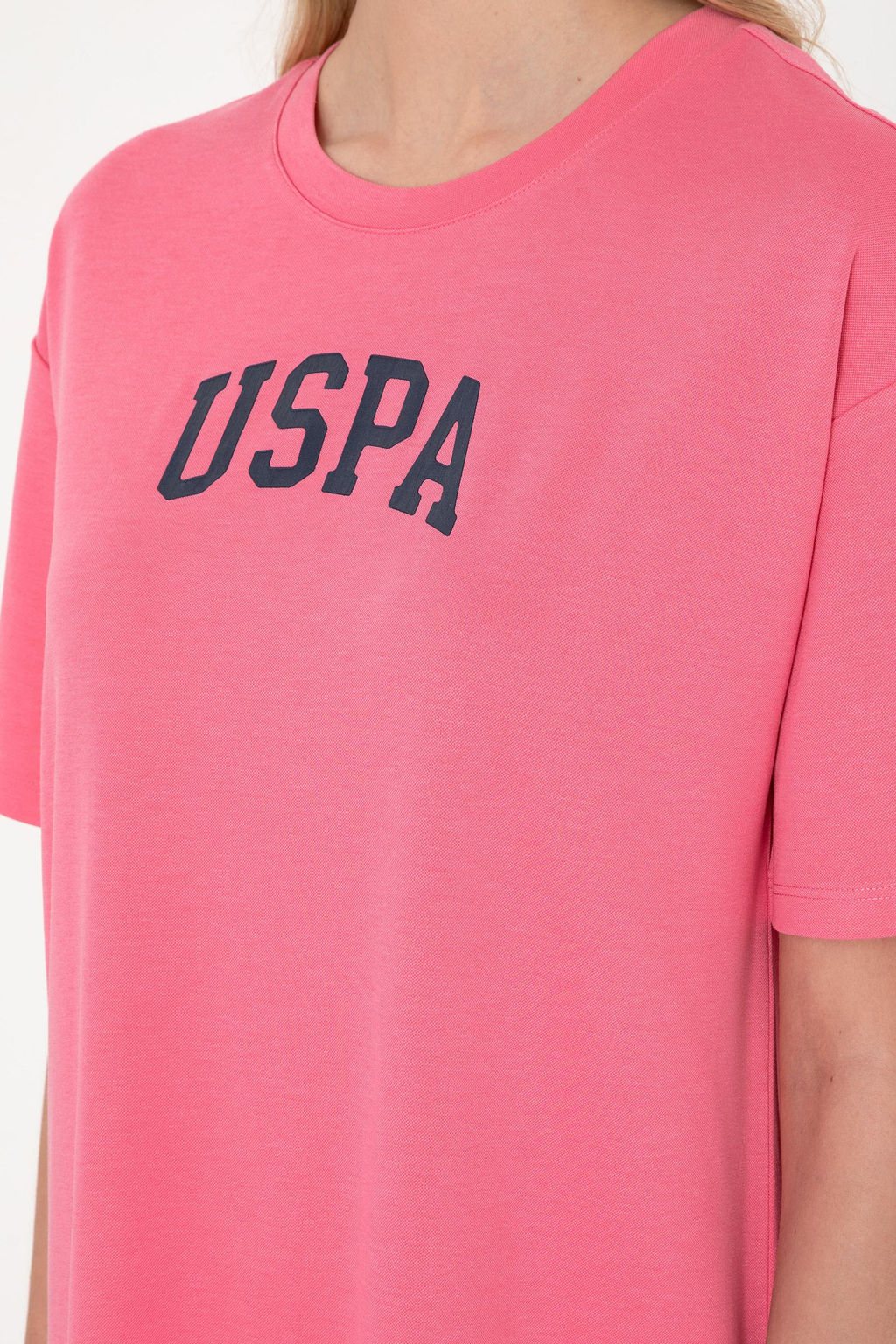 Kad_n Pembe Modal Kar___ml_ Bisiklet Yaka Mini Boy _rme Elbise Sepette S_rpriz _ndirim - U.s. polo assn фото 6