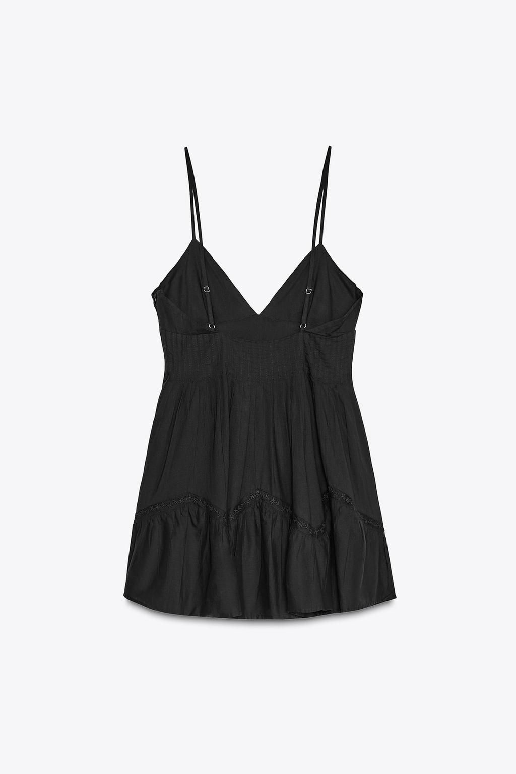 EMBROIDERED SHORT DRESS - Zara фото 13