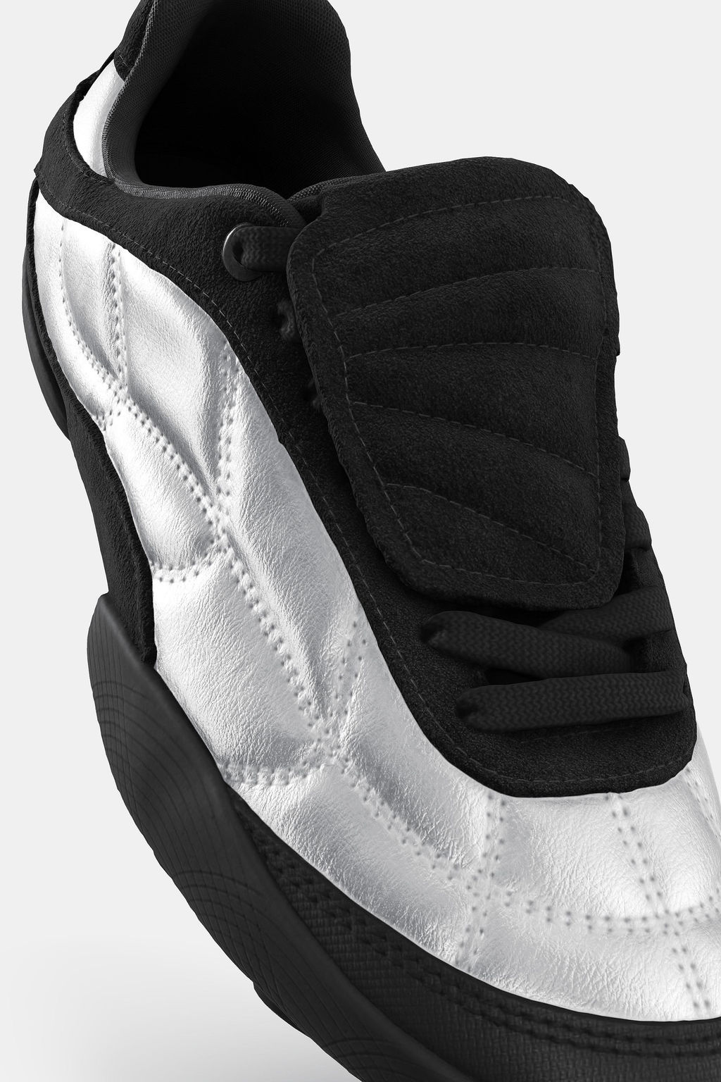 METALLIC RUNNING TRAINERS - Zara фото 7