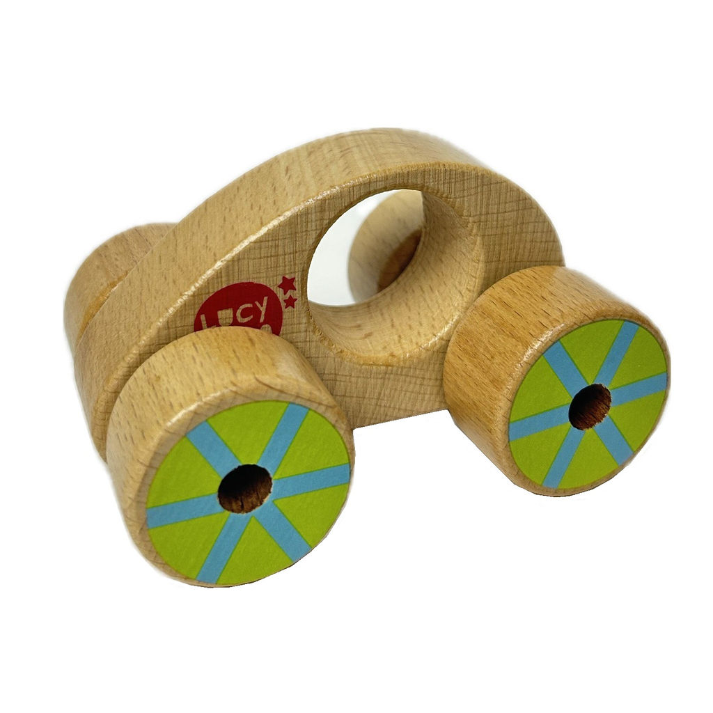 Lucy&Leo LL148 Машинка "Роли-Поли" в пак. (дерево)