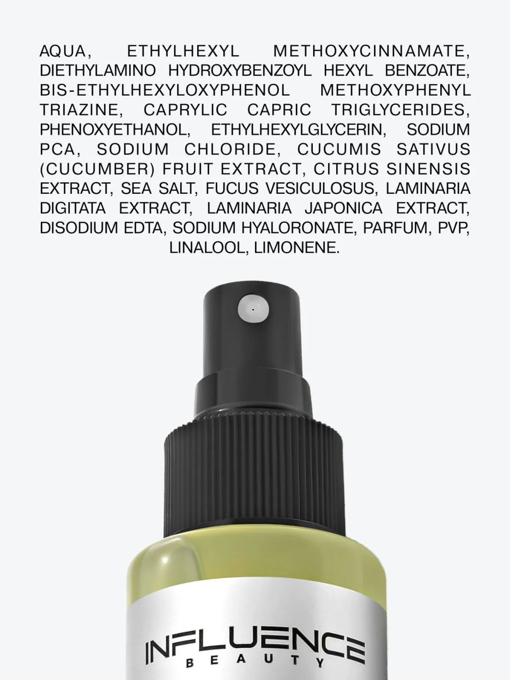 Спрей для лица Influence Beauty Solaris SPF 30  фото 9
