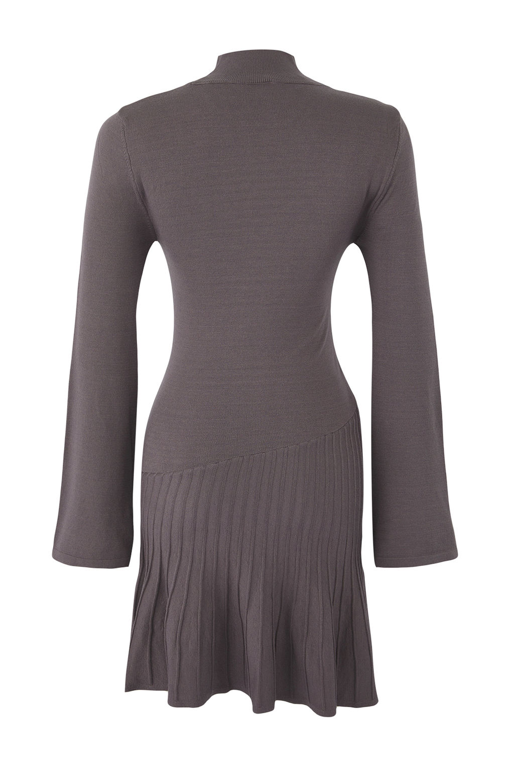 Limited Edition Antrasit Premium Iplik/Ozel Iplik K?sa / Mini Triko Elbise TWOAW26EL00104 - Trendyolmilla фото 10