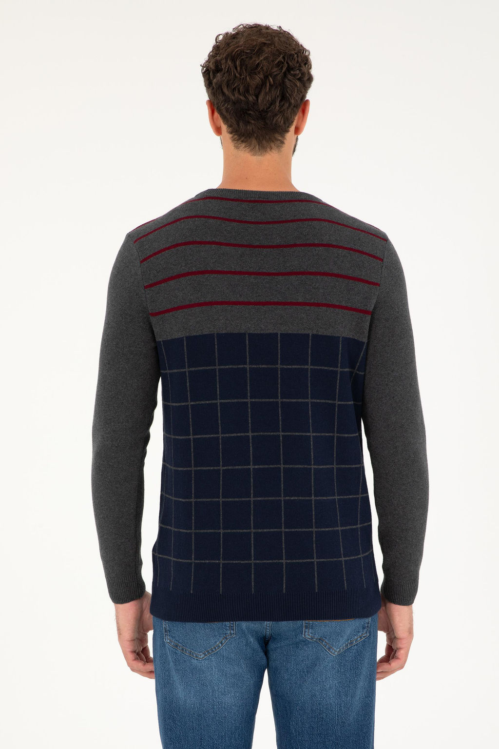 Мужской темно-синий свитер Неожиданная скидка в корзине - U.s. polo assn фото 12