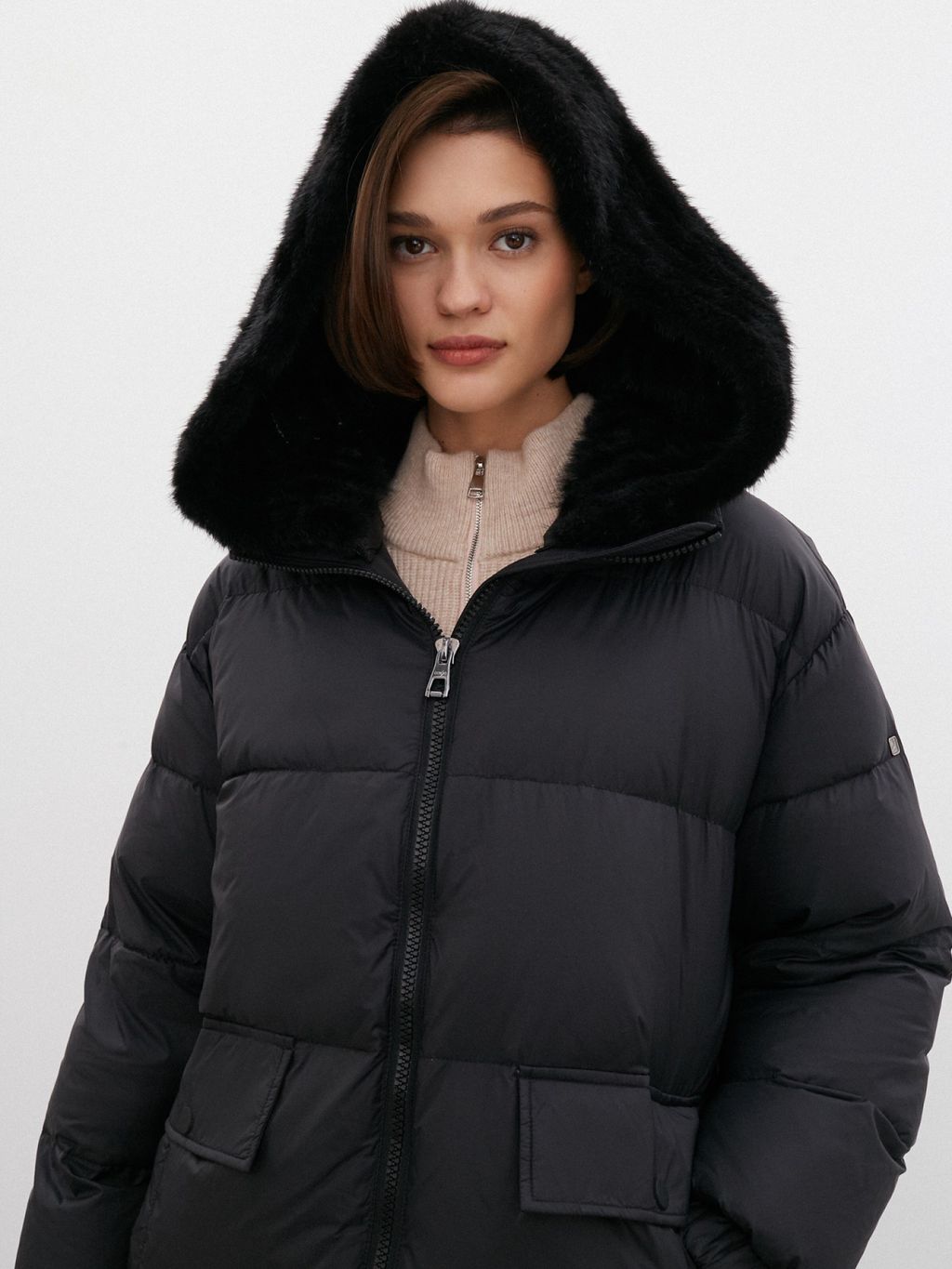 Conso/WDMF 220545 - nero Пуховая Куртка  фото 3