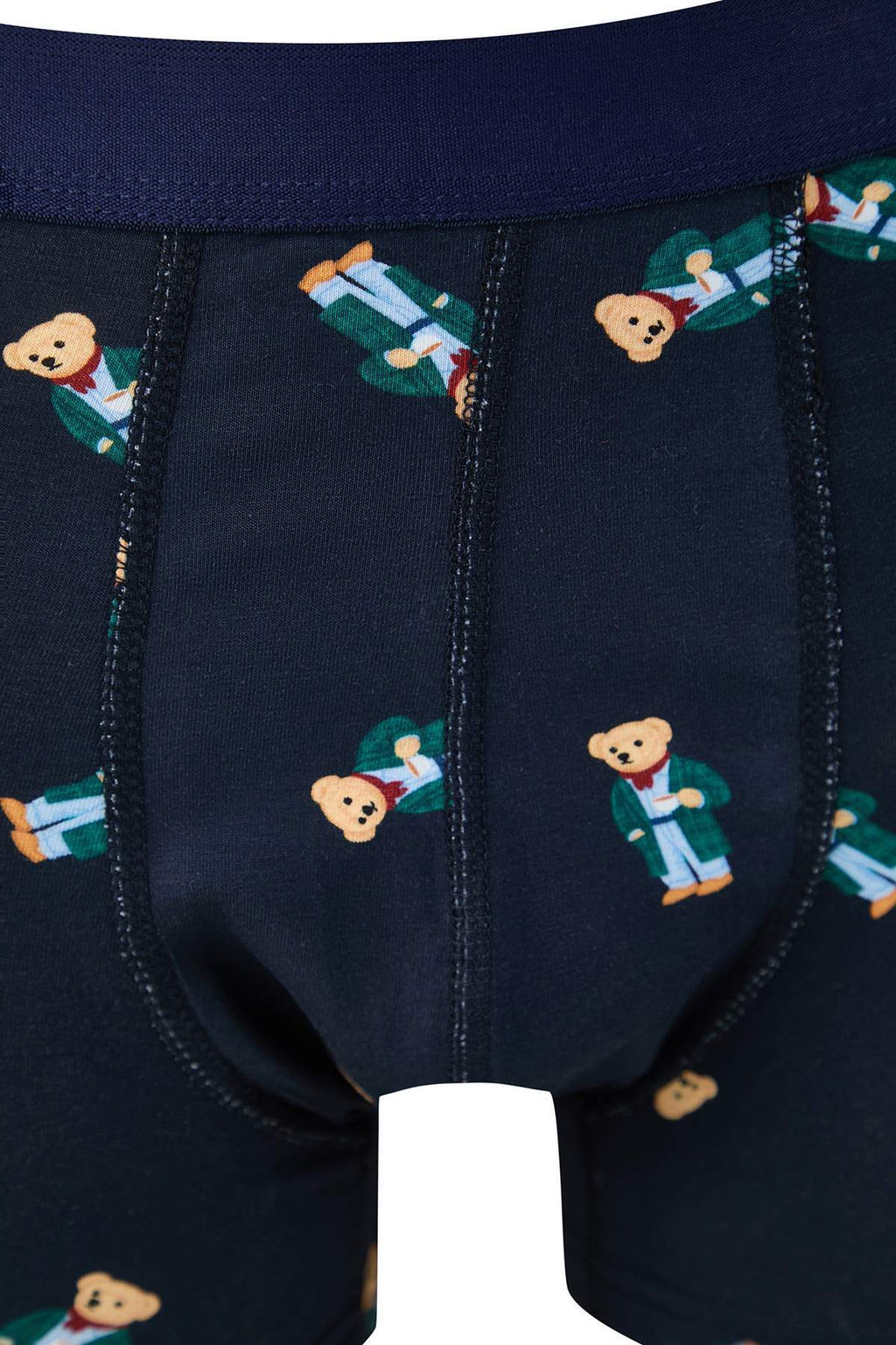 TRENDYOL MAN Cok Renkli 3lu Paket Ay? Bask?l?-Duz Esnek PamukluBoxer TMNSS25BX00008 - Trendyolmilla фото 5