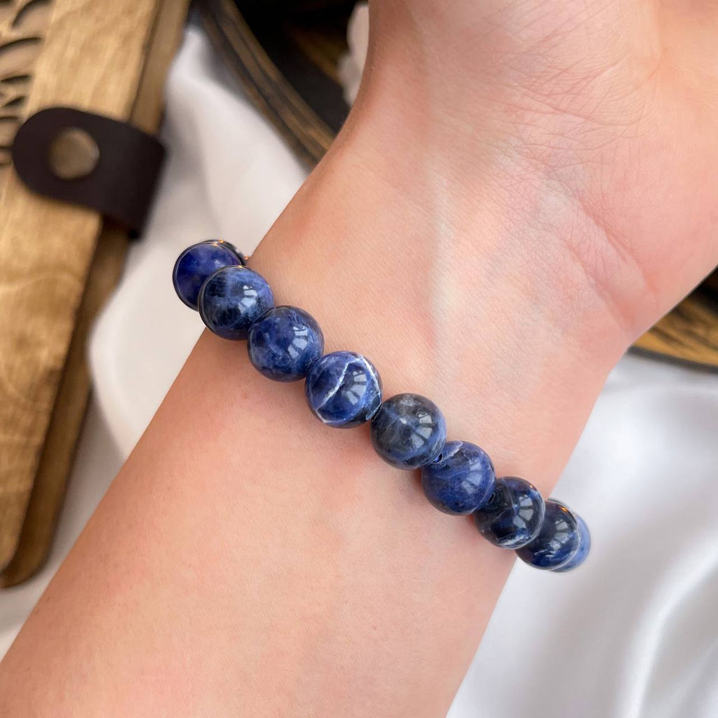 Браслет из Содалита 19,5 см