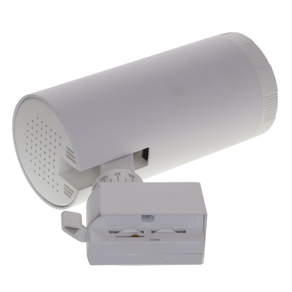 ULB-Q261 20W/4000K/AC WHITE Светильник-прожектор светодиодный трековый. 1600 Лм. Белый свет (4000К). С регулируемым углом свечения. Корпус белый. ТМ Volpe