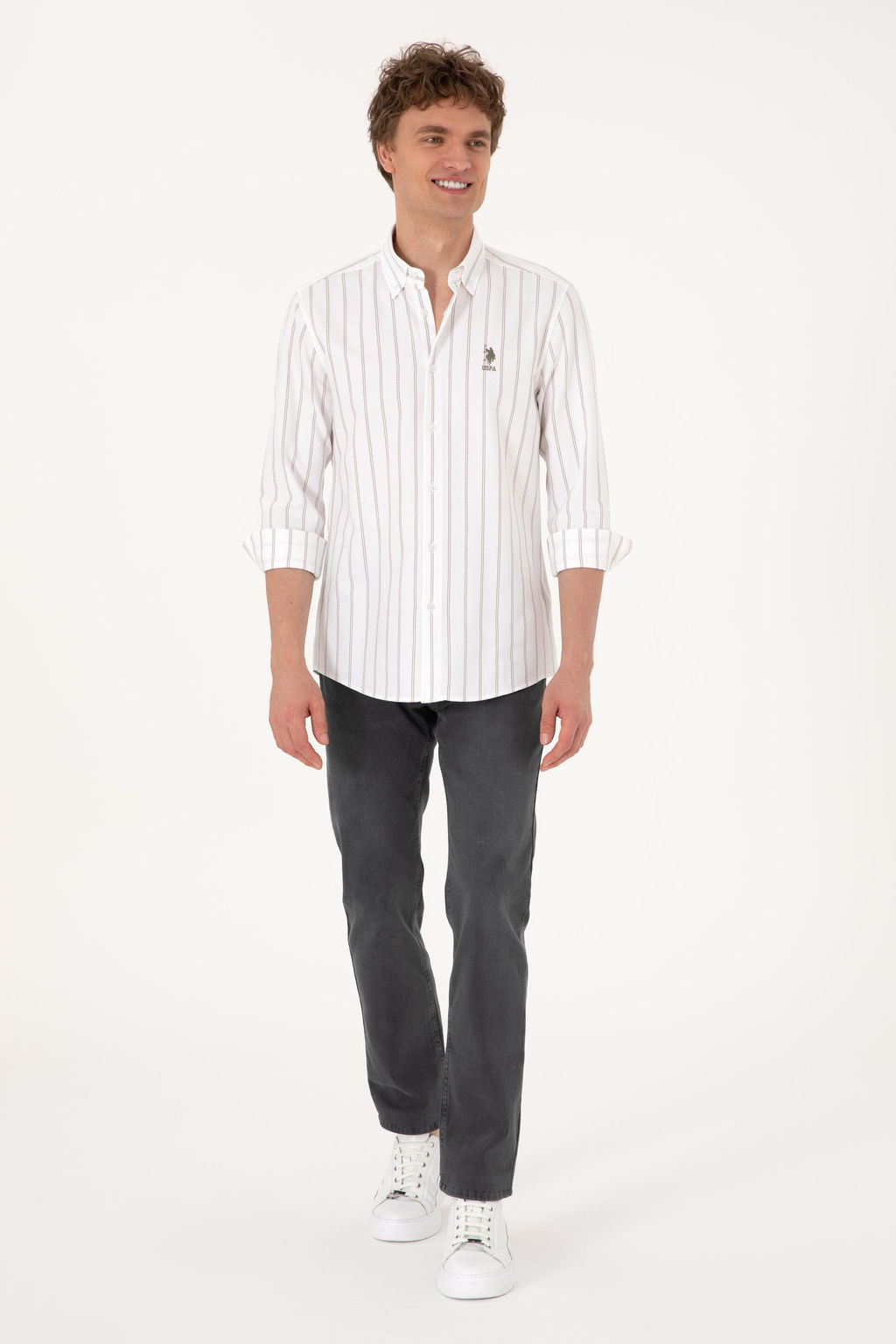 Erkek Vizon Uzun Kollu G_mlek Sepette S_rpriz _ndirim - U.s. polo assn фото 4