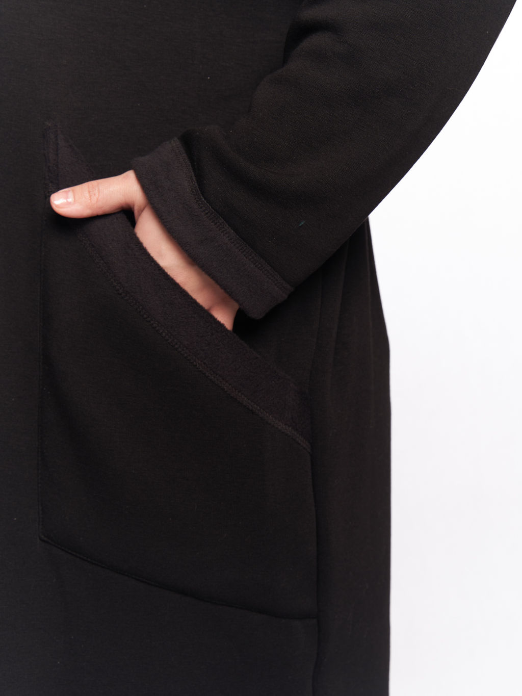 Кардиган на меху GA23521BLK01 - Артесса фото 6