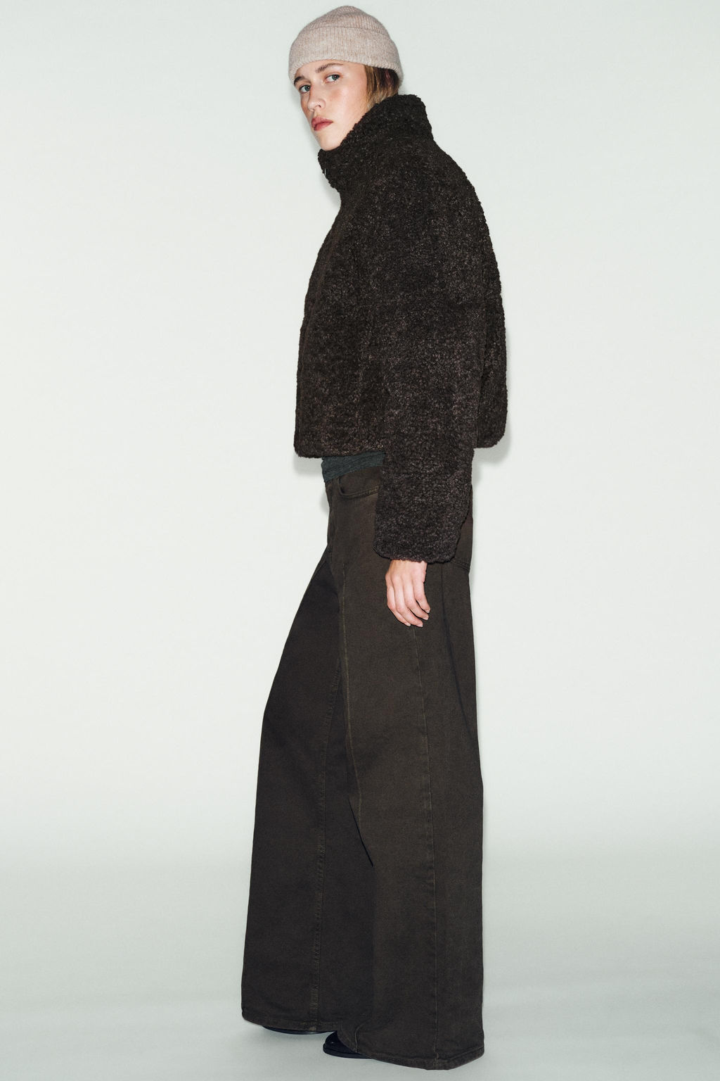 FLEECE ANORAK WITH THERMAL INSULATION